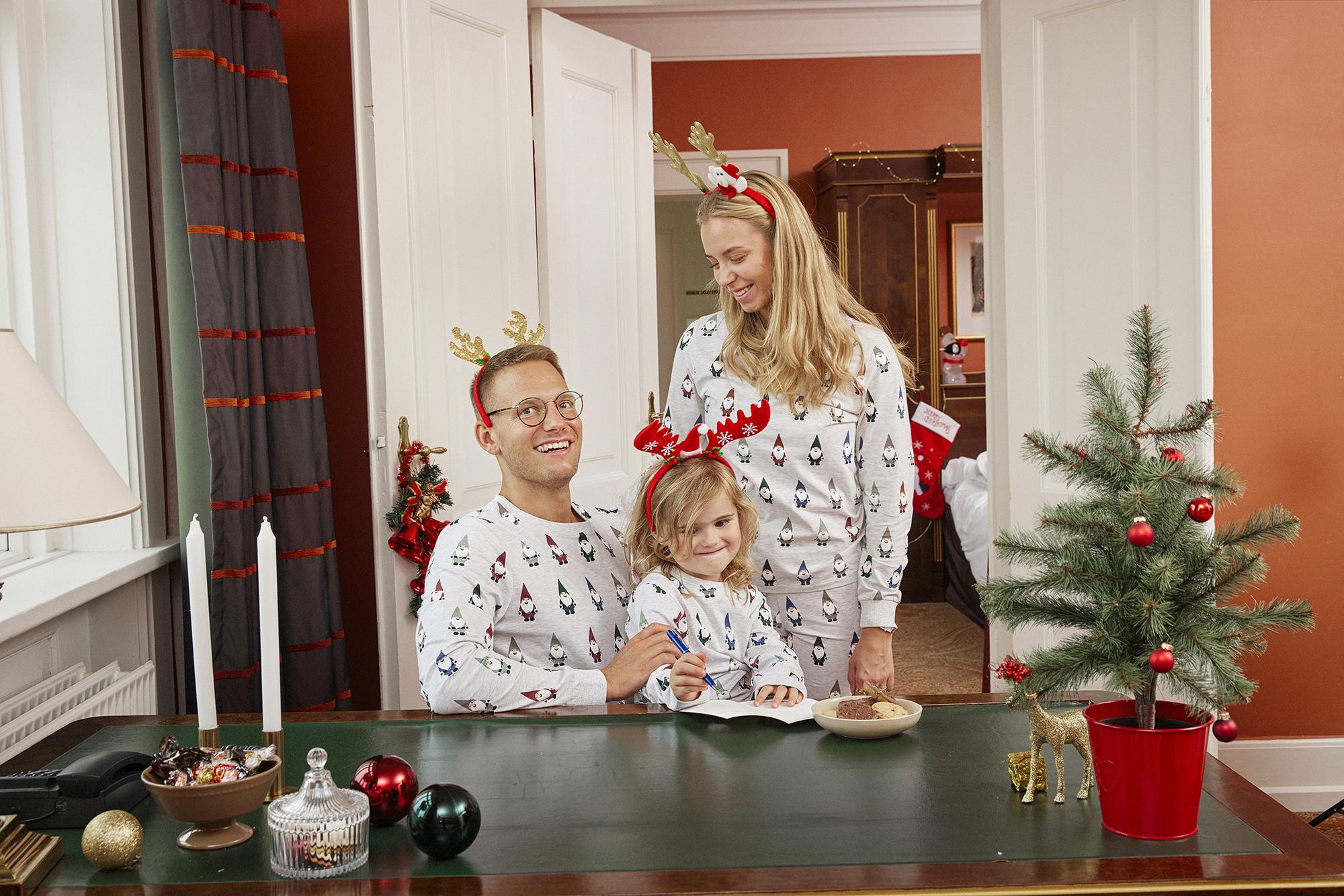 svensk julmiddag - Illustration