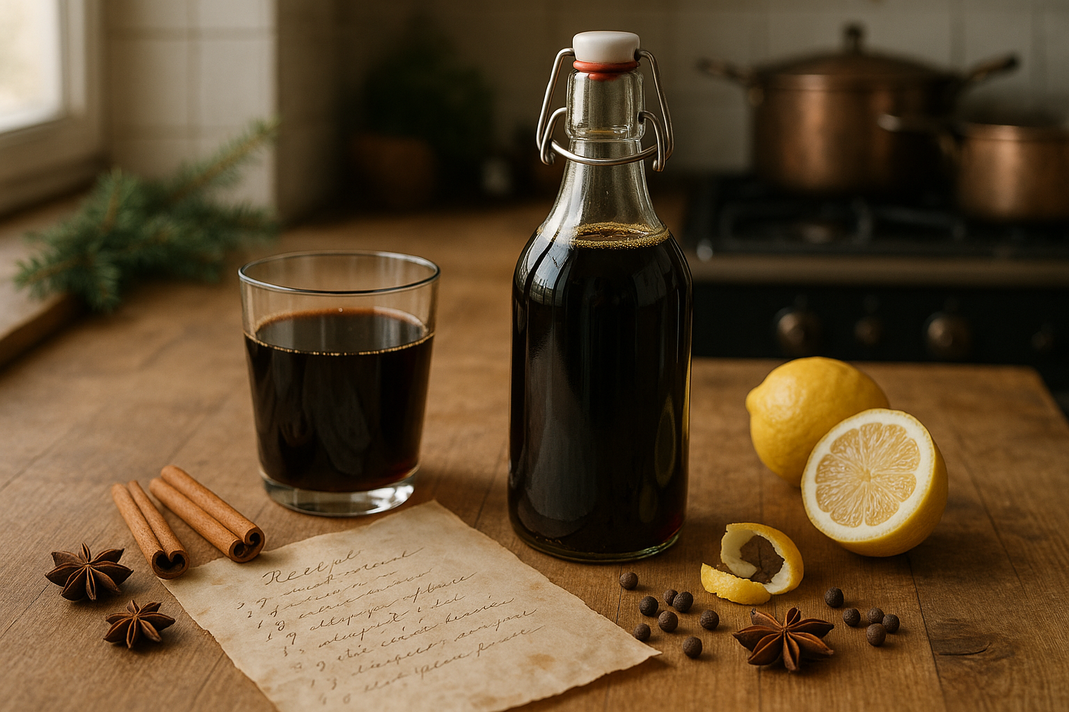 julmust recept - Illustration