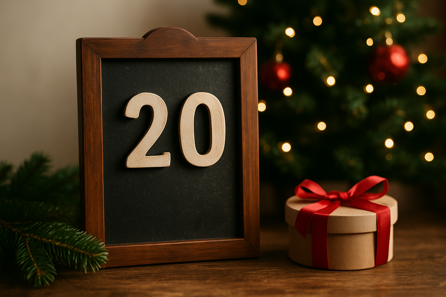 hur många dagar kvar till julafton - Illustration