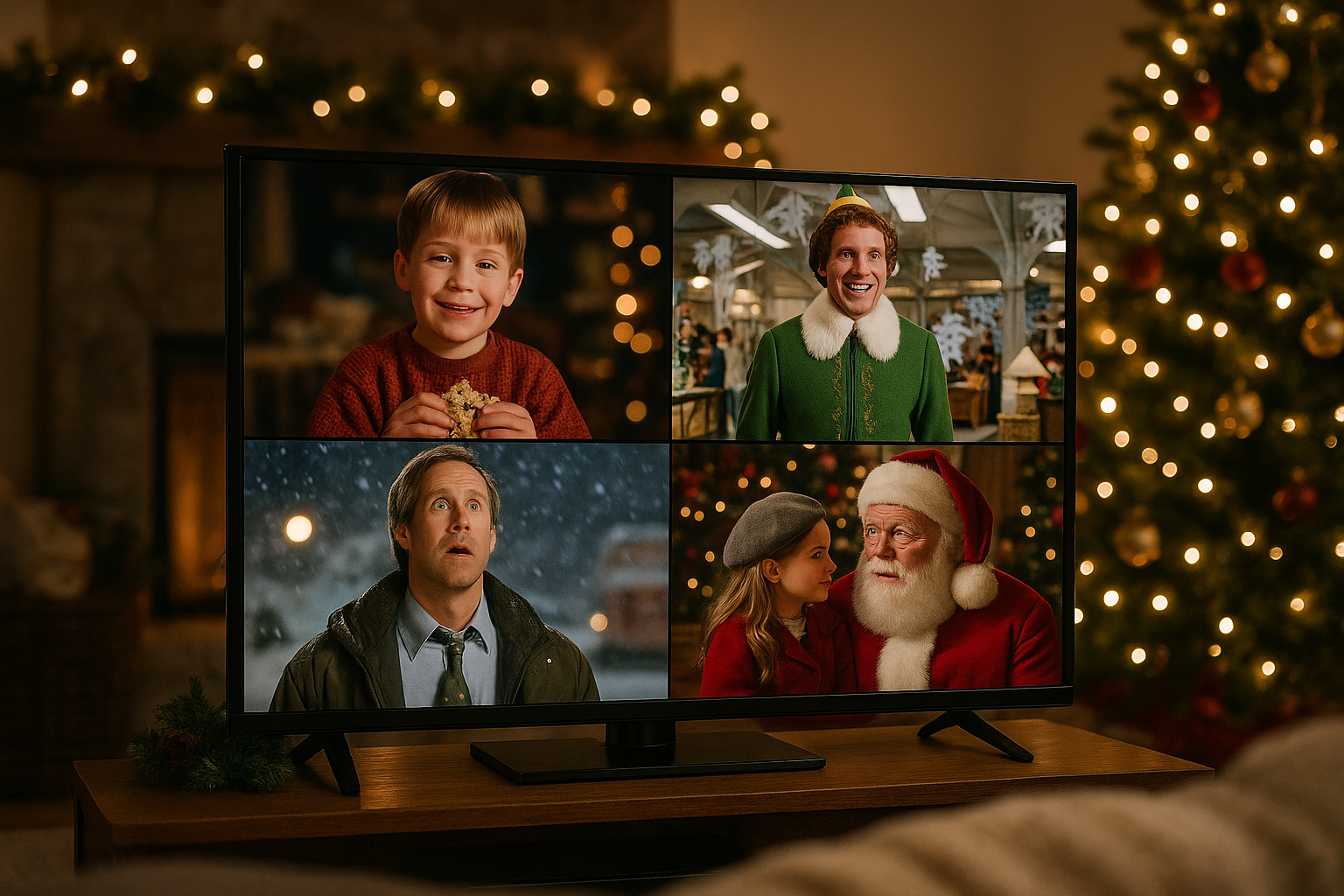 bästa julfilmer - Illustration