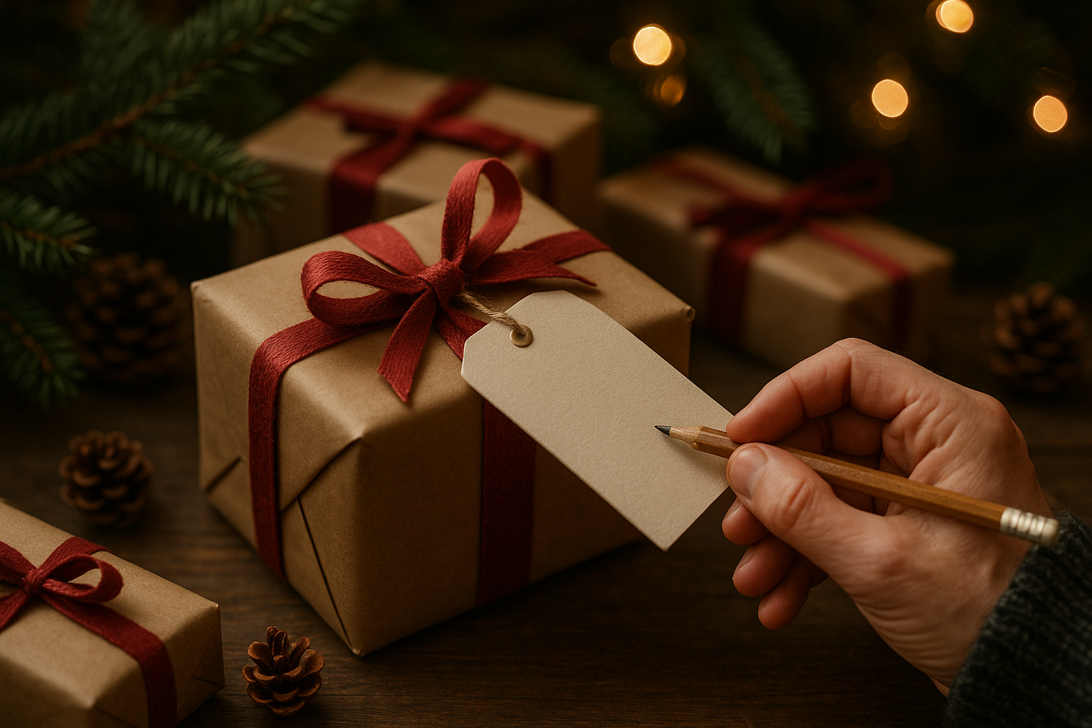 julklappsrim - Illustration