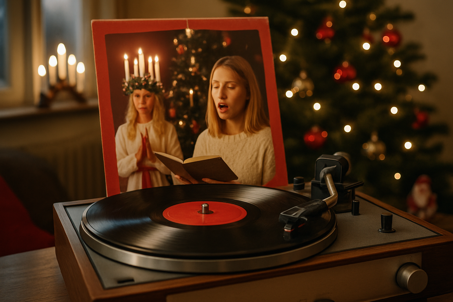 svenska jullåtar - Illustration