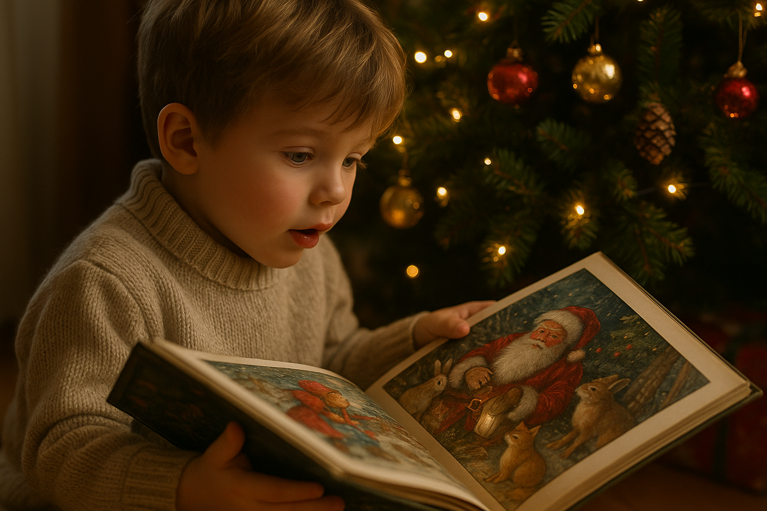 julsagor för barn - Illustration