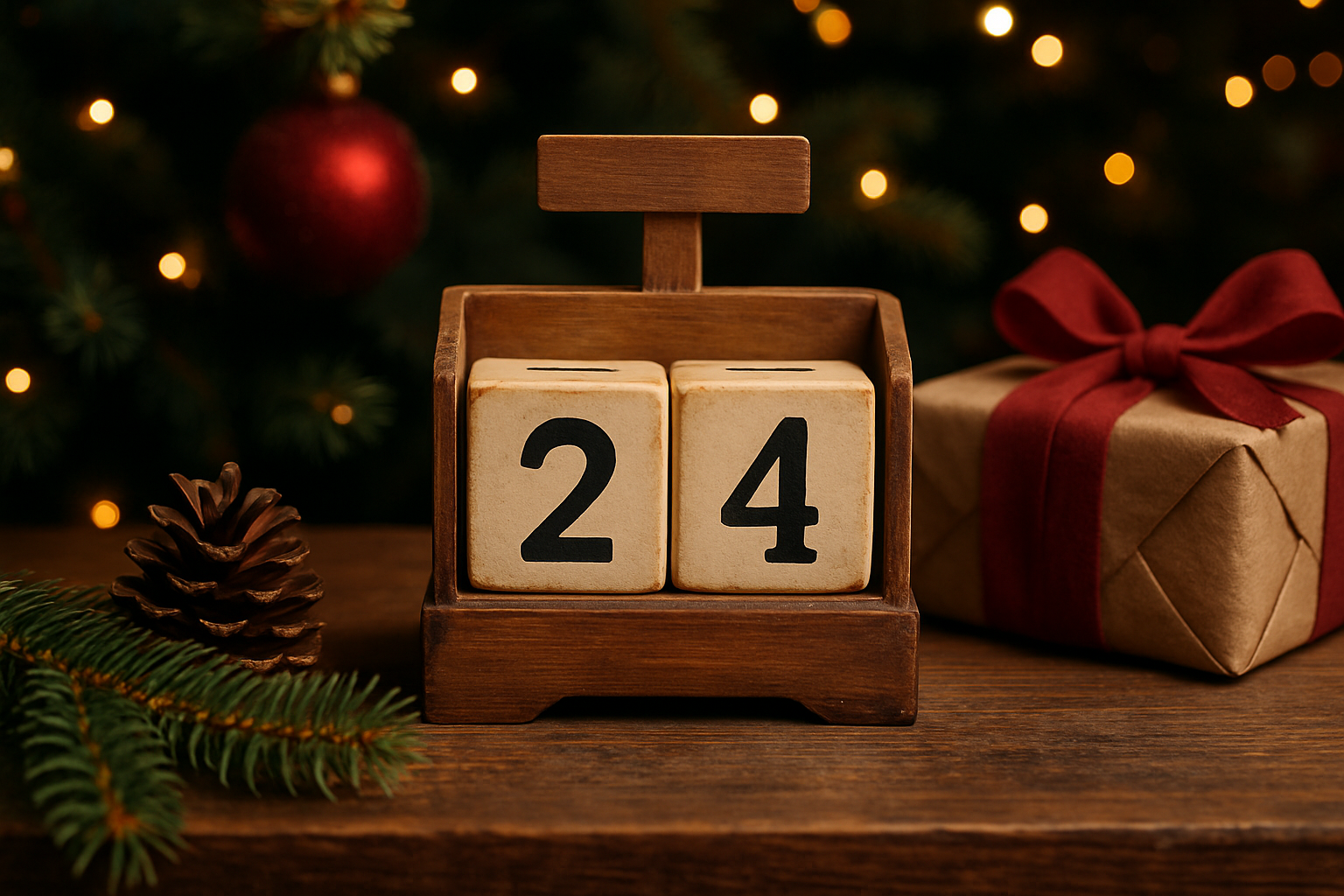 hur många dagar till jul - Illustration