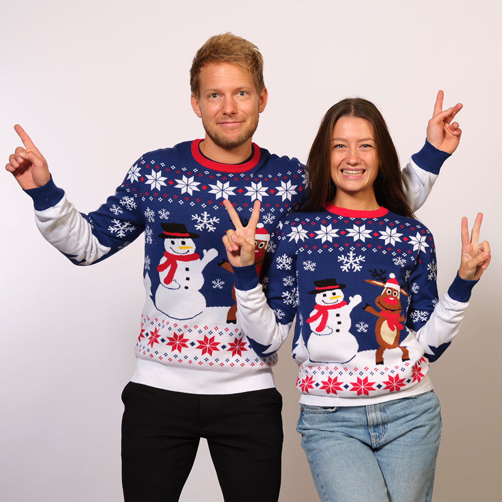 Matchande jultröjor