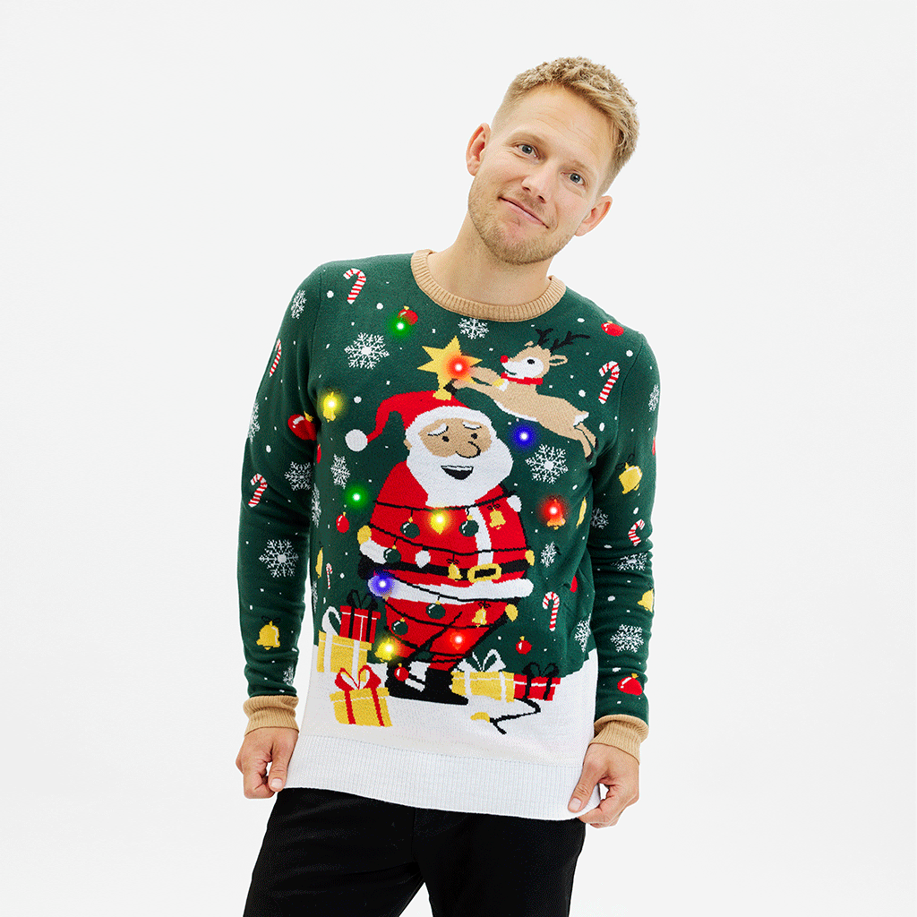 Santa Christmas Star - Herr