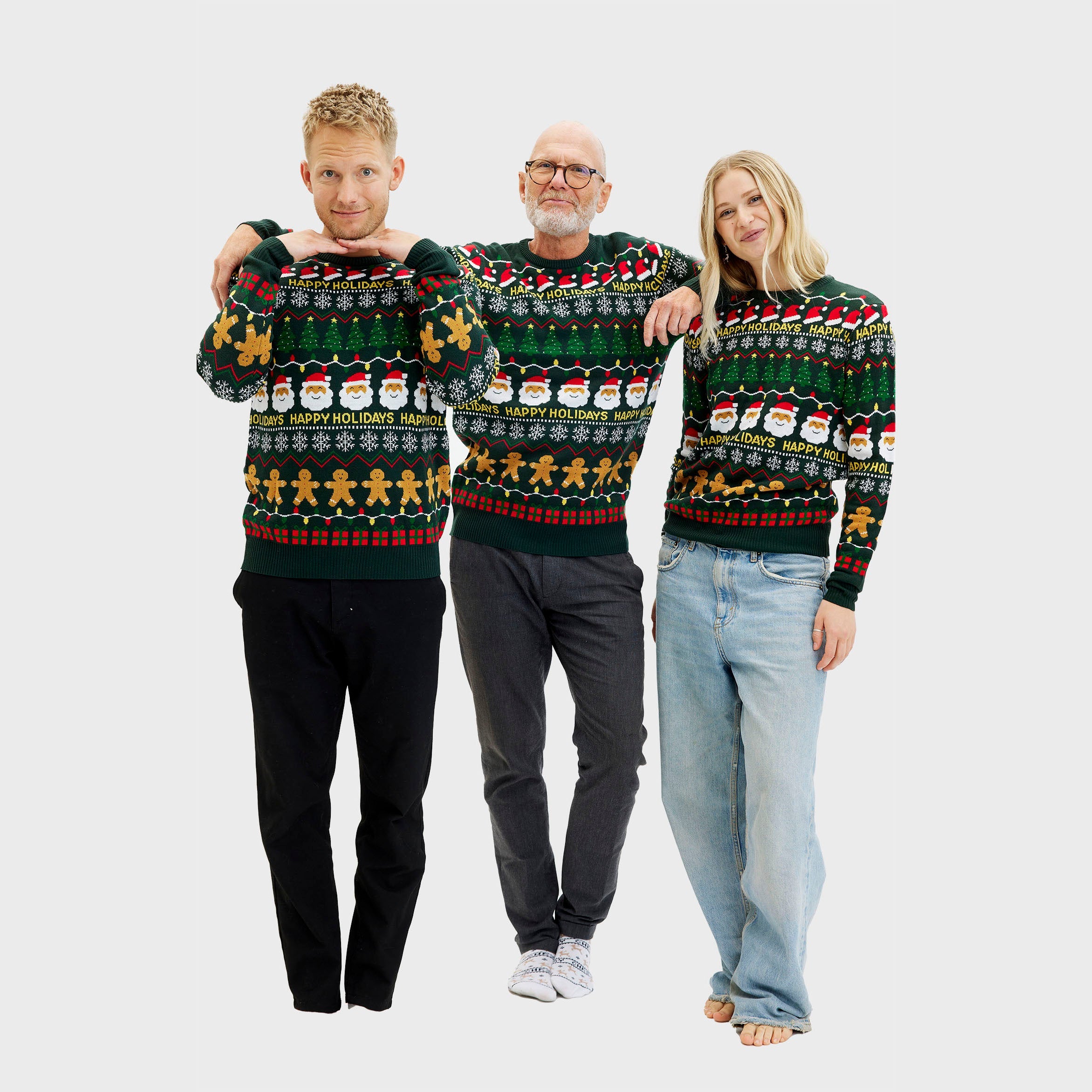 Christmas Sweater with A Vibe - Herr