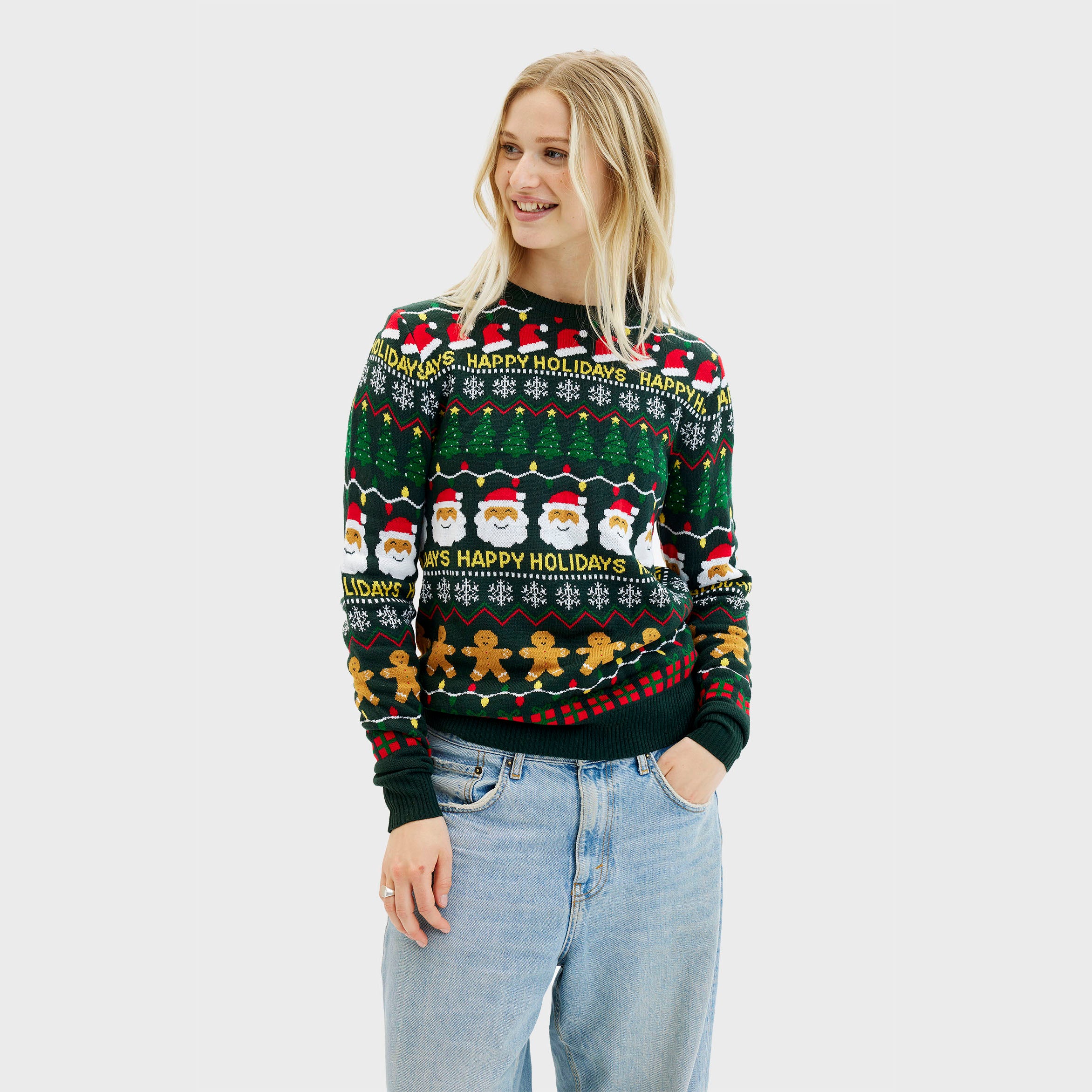 Christmas Sweater With A Vibe - Dam