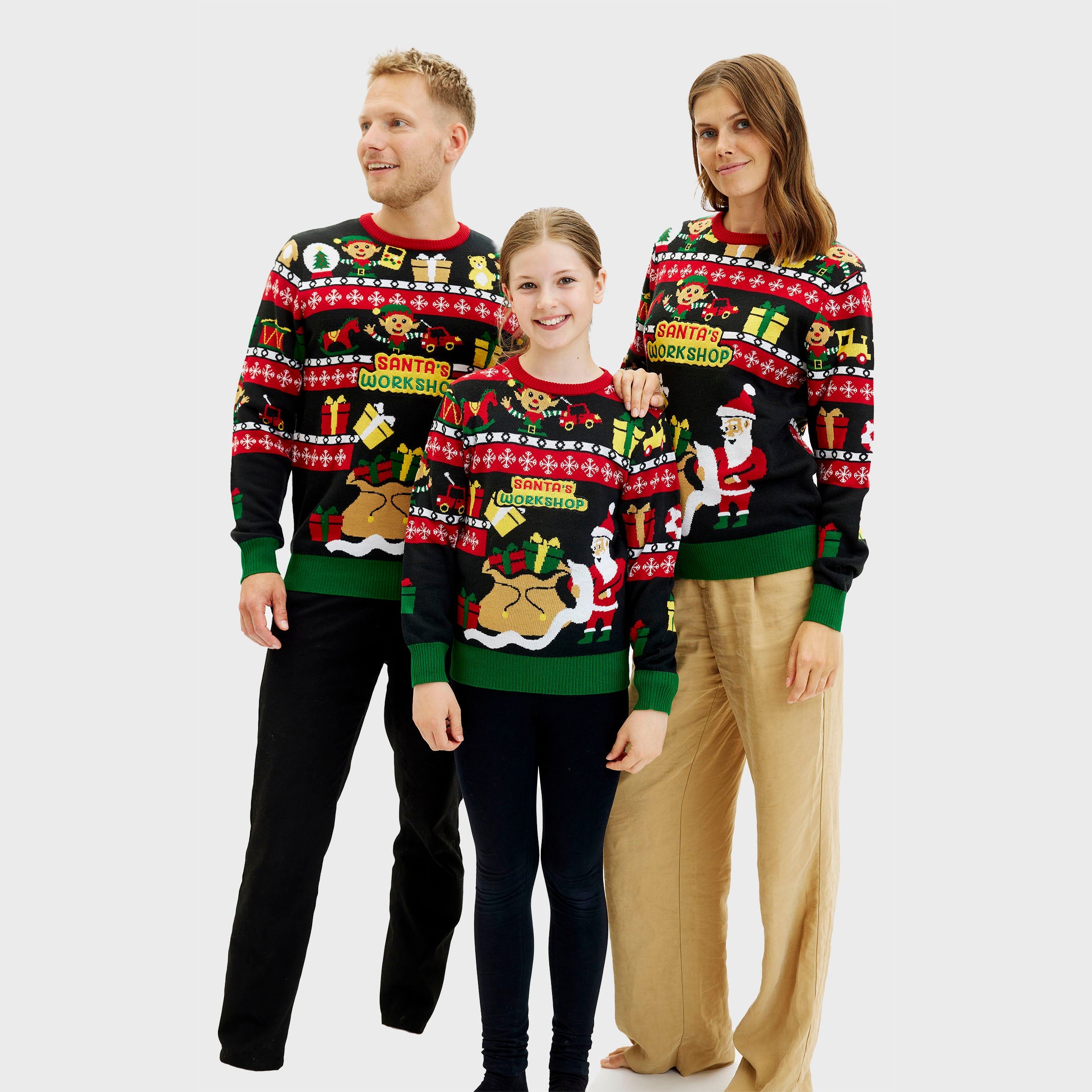 Santa's Workshop Jultröja - Barn