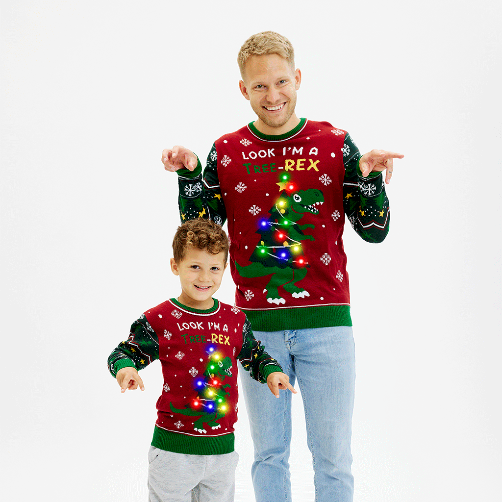 The Tree-REX Sweater - Barn