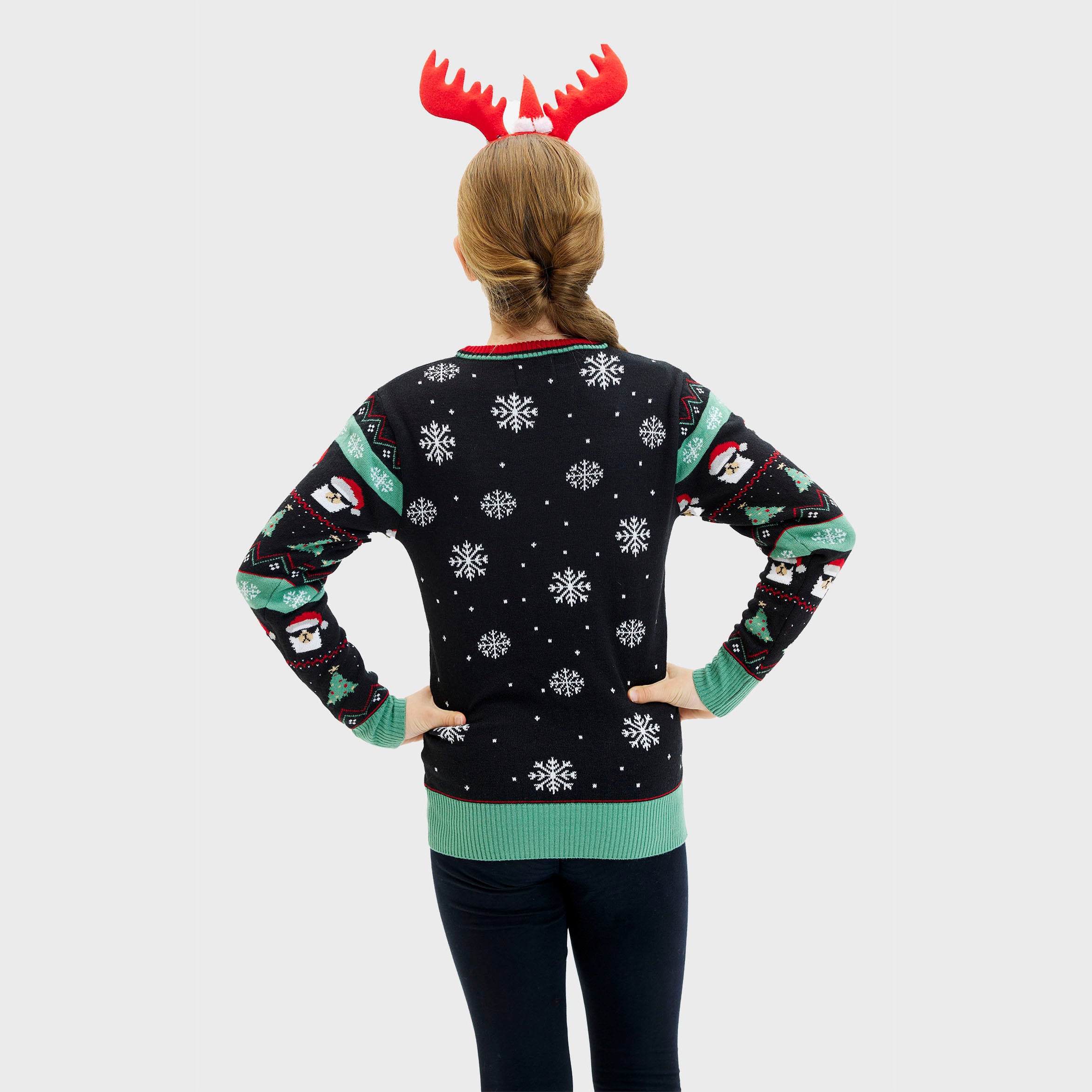 Get Lit Llama Christmas Sweater - Dam