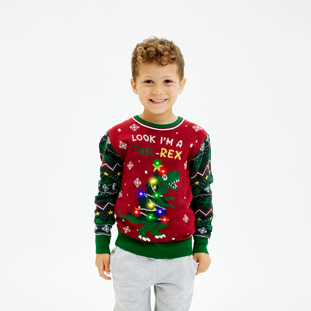 The Tree-REX Sweater - Barn