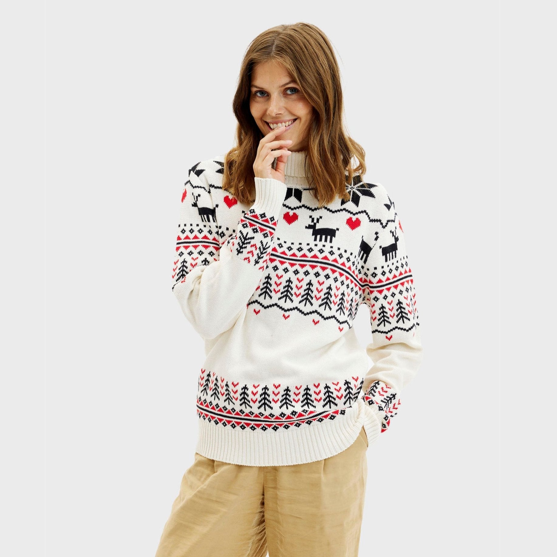 The Greenlandish Christmas Sweater - Dam