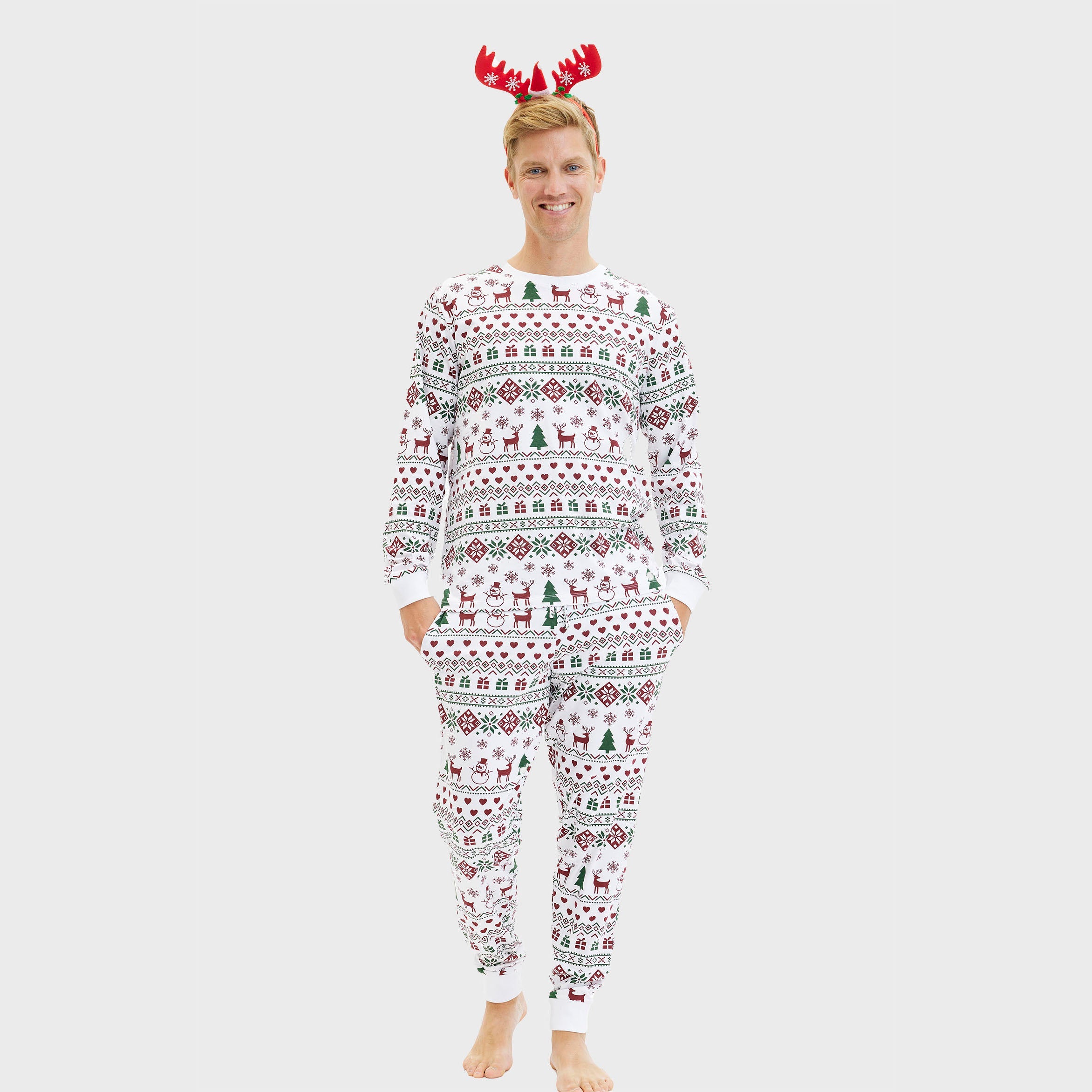 Den fridfulla Julpyjamas - Herr.