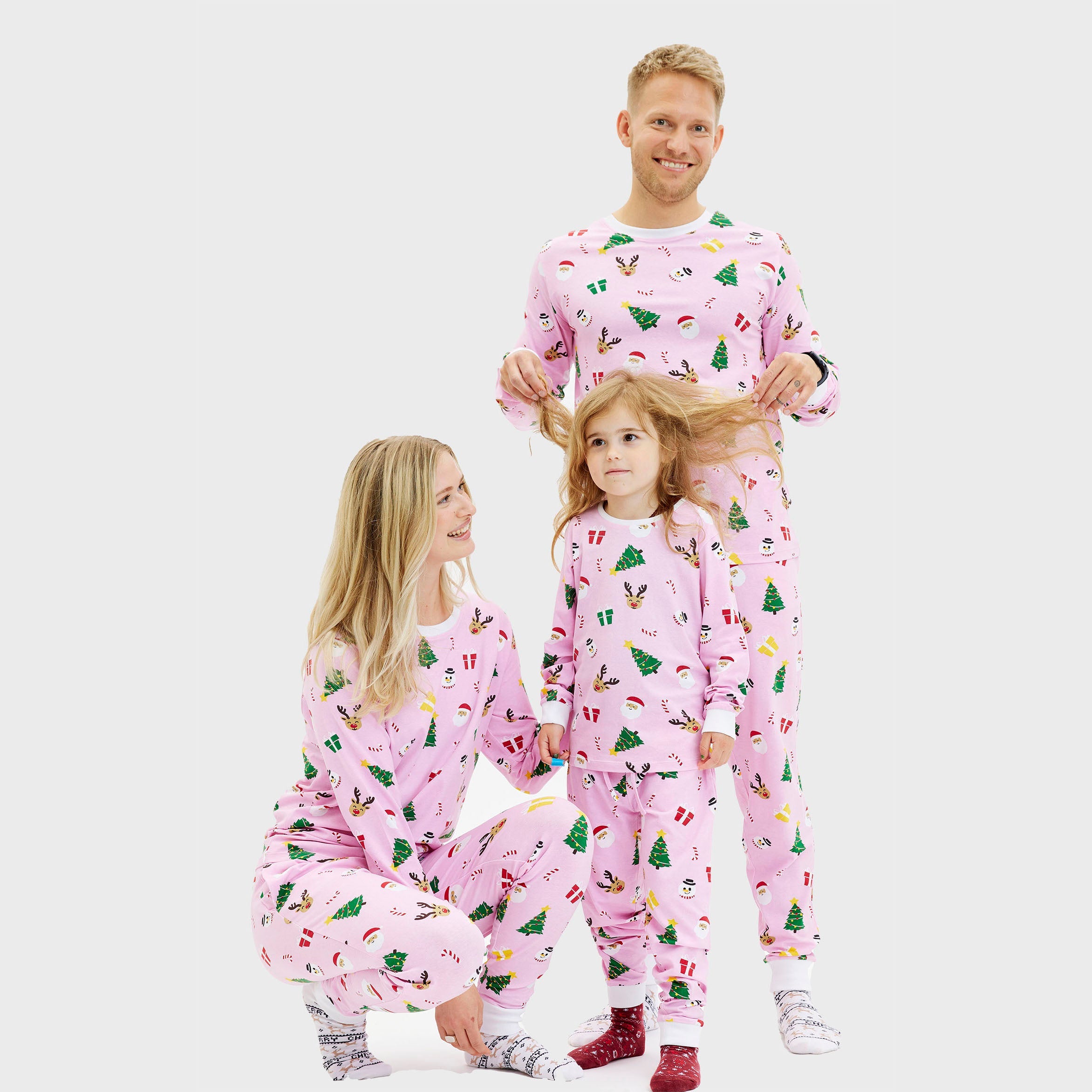Den Rosa Julpyjamas - Barn.