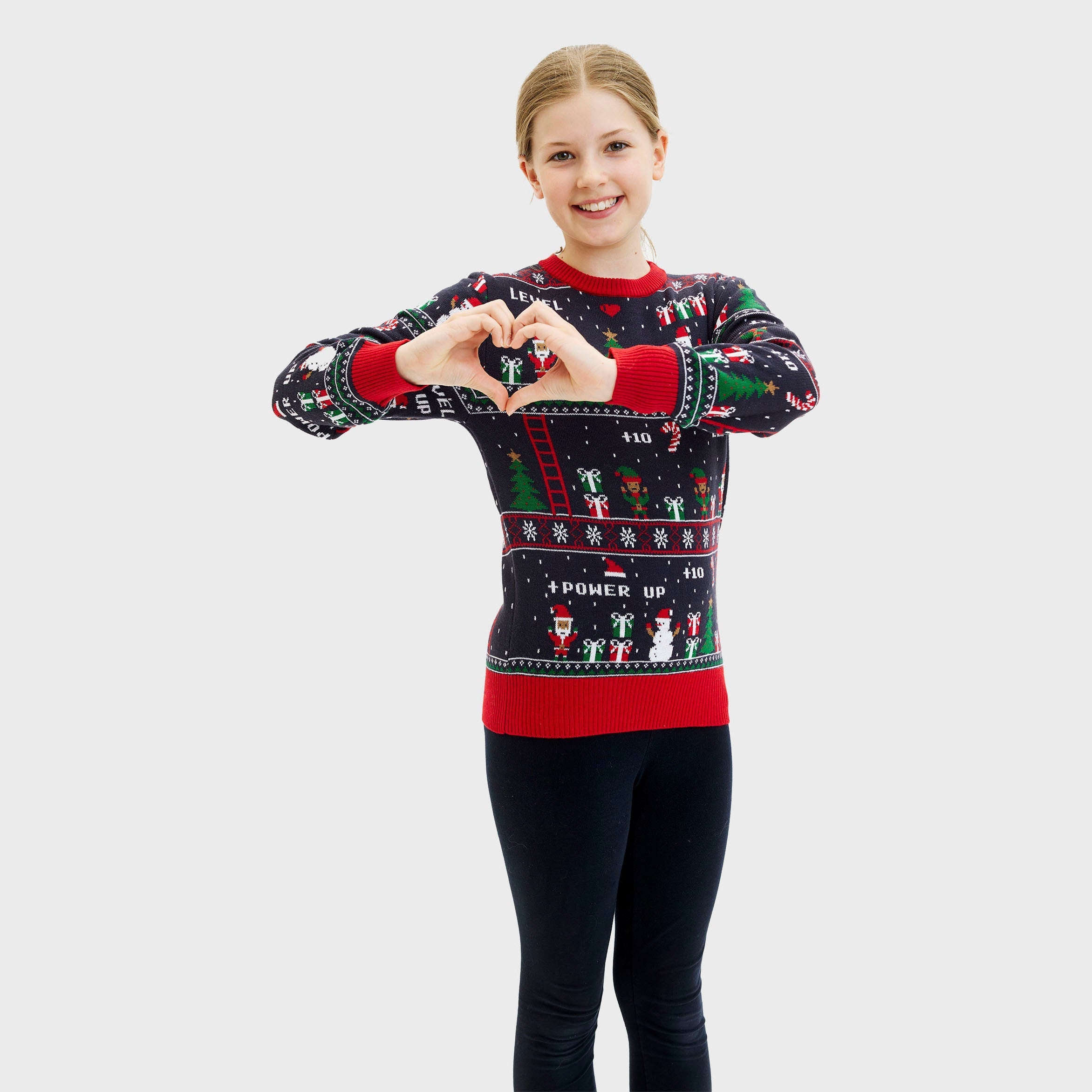 Vintage gamer Jultröja - Barn