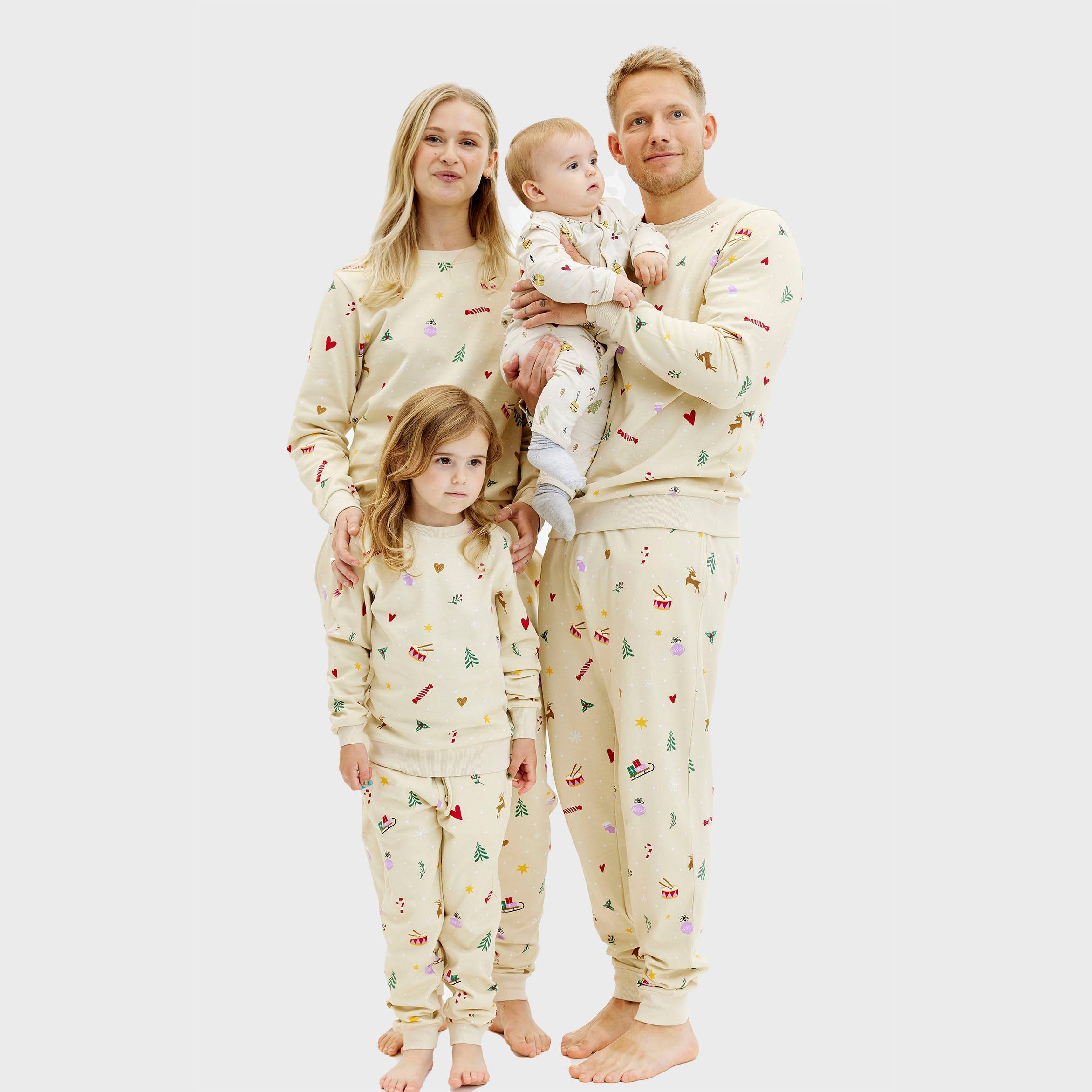 Jul sweatset beige - Barn.