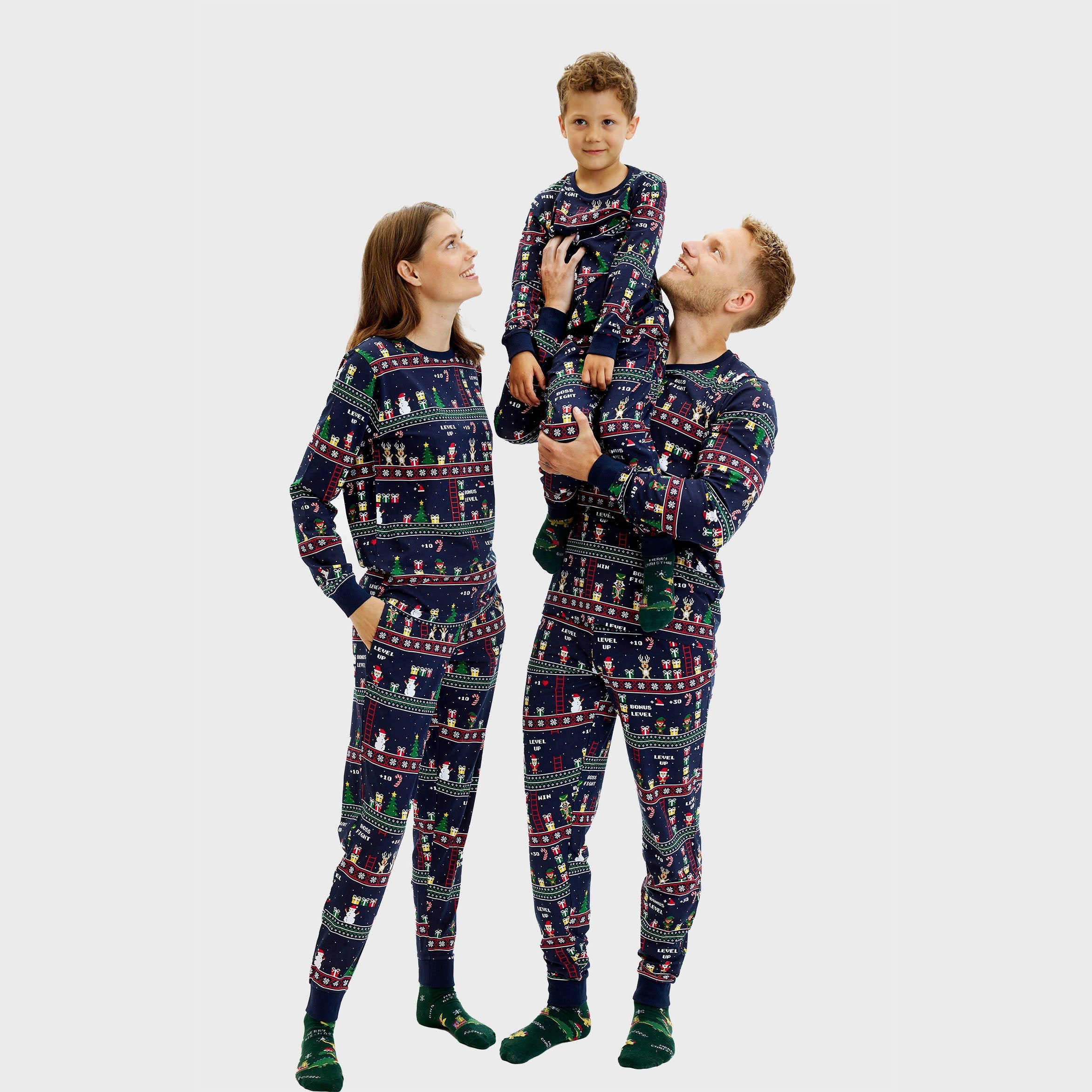 Vintage gamer Julpyjamas - Dame