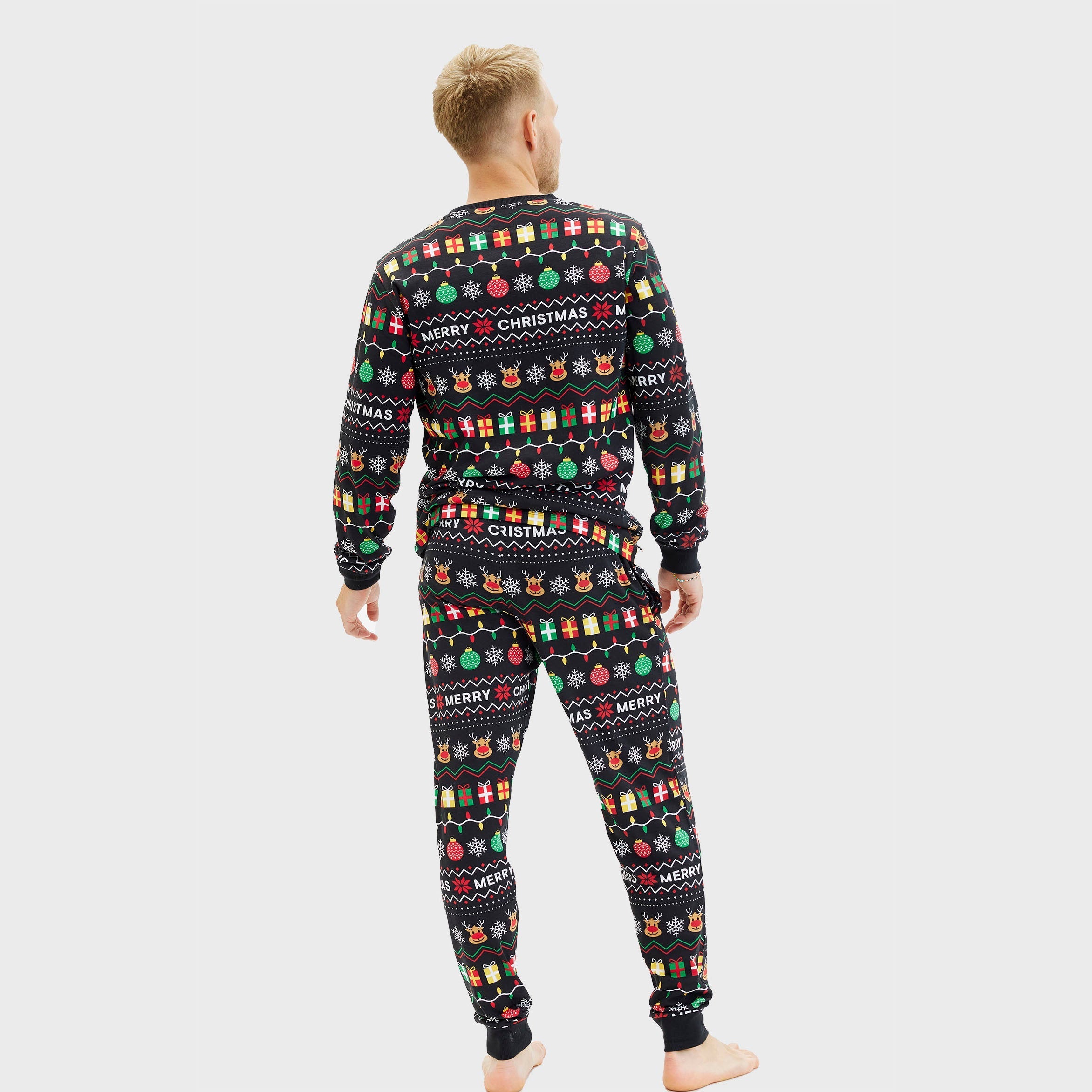 Glad Julpyjamas - Herr.