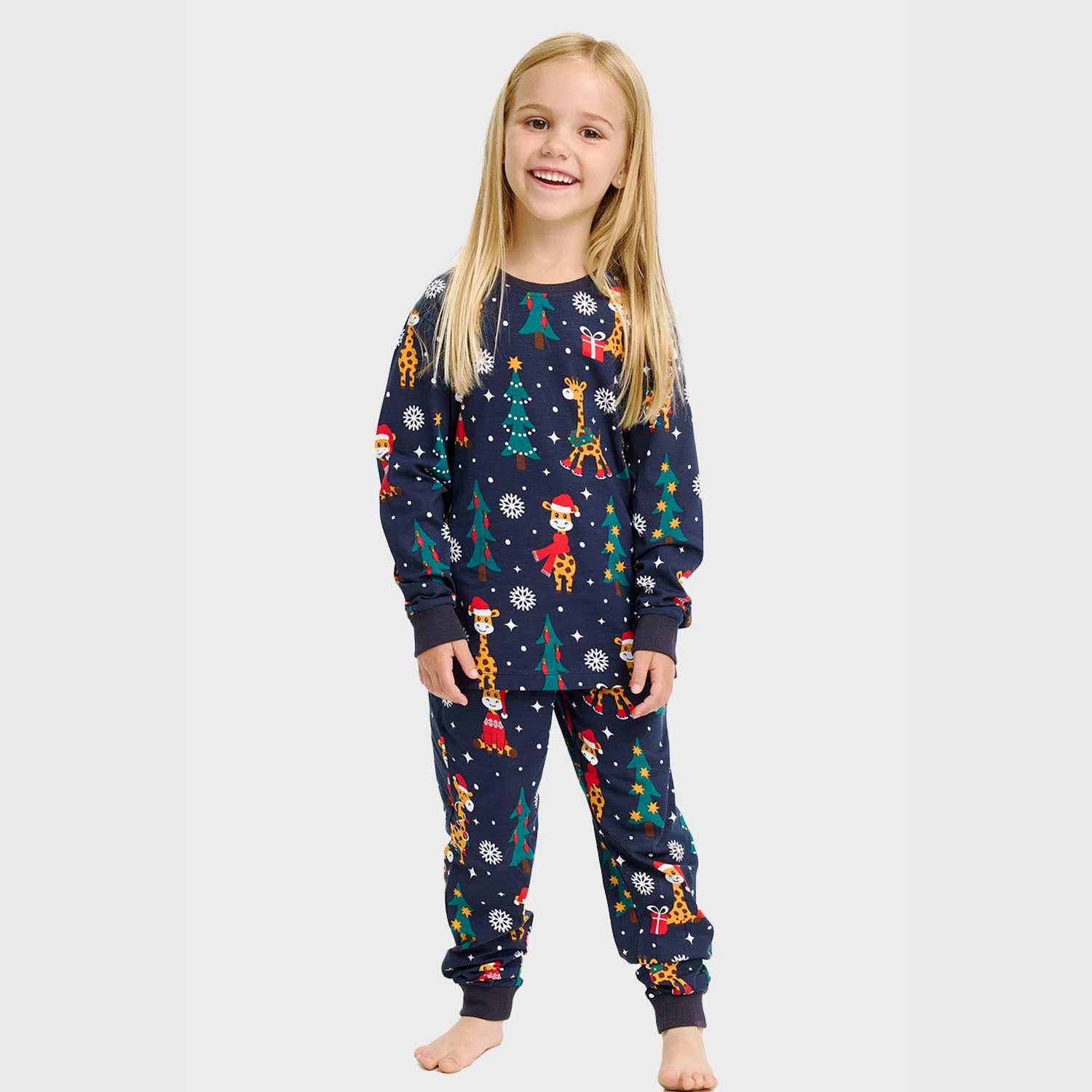Giraff julpyjamas – Barn