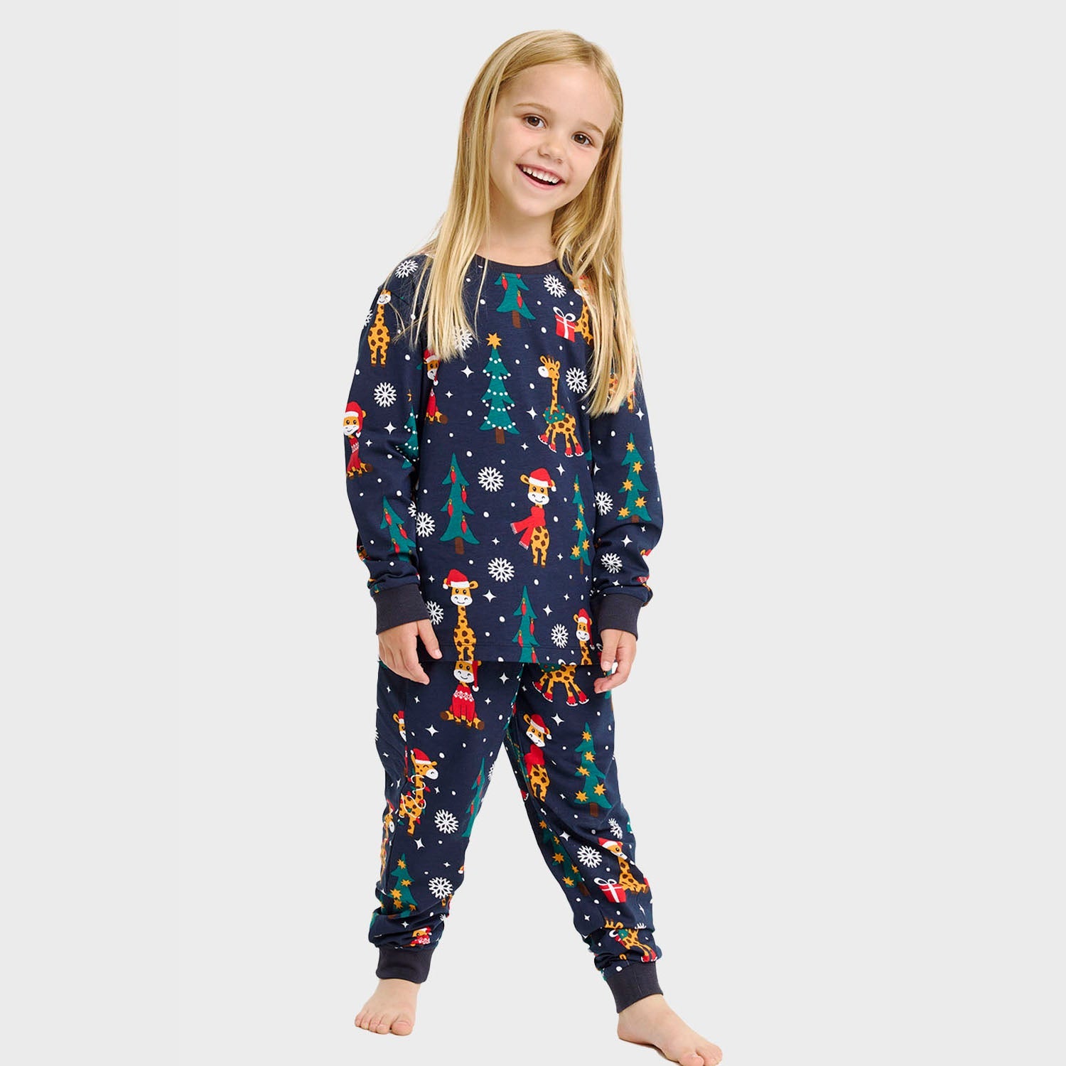 Giraff julpyjamas – Barn