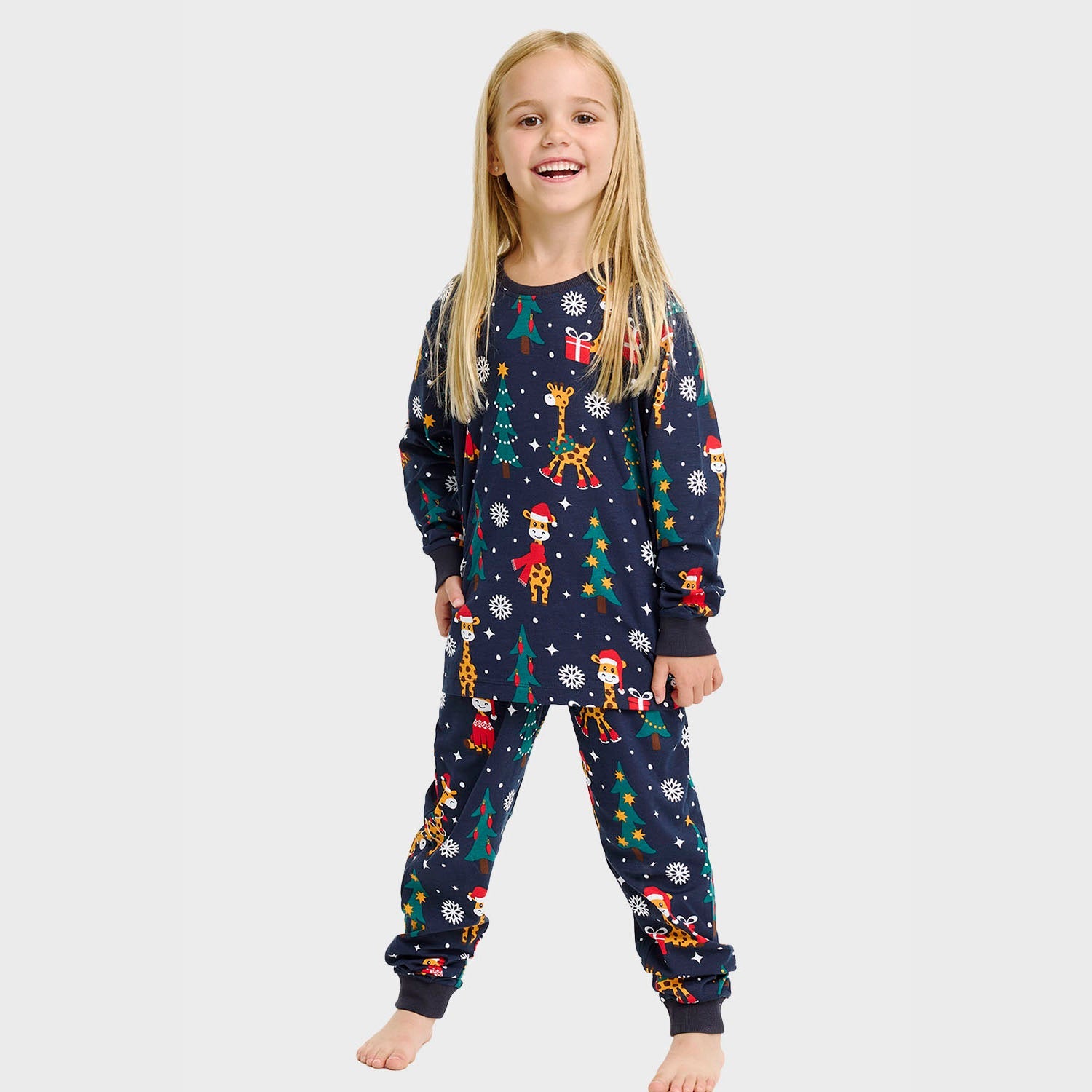 Giraff julpyjamas – Barn