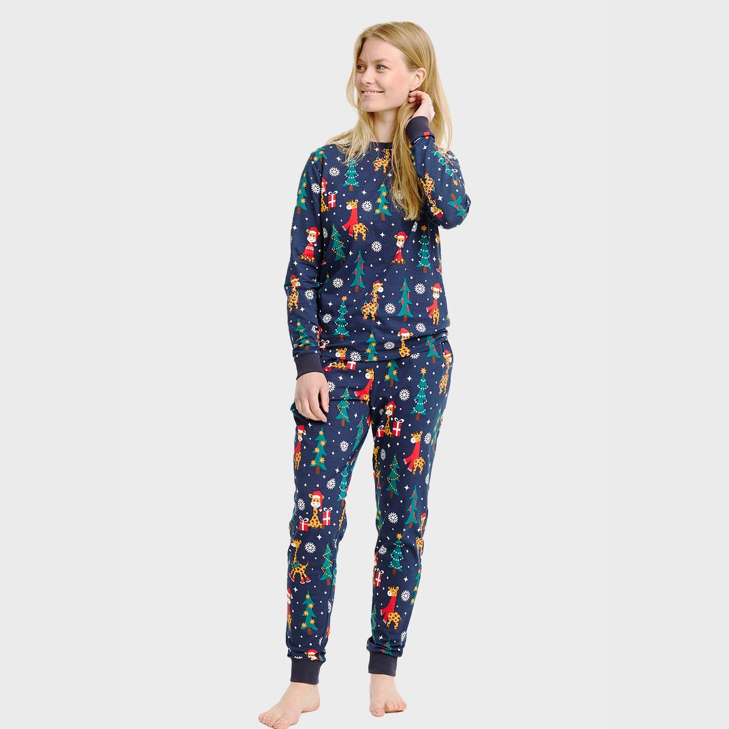 Giraff julpyjamas – Dam