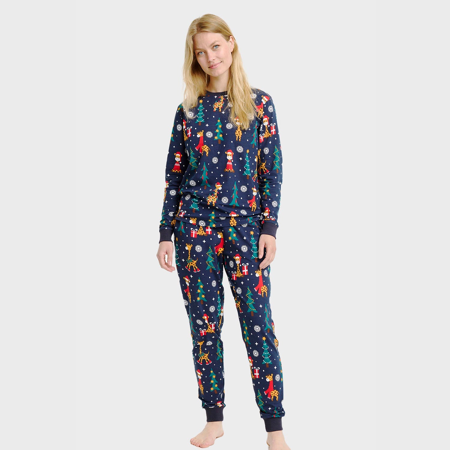 Giraff julpyjamas – Dam