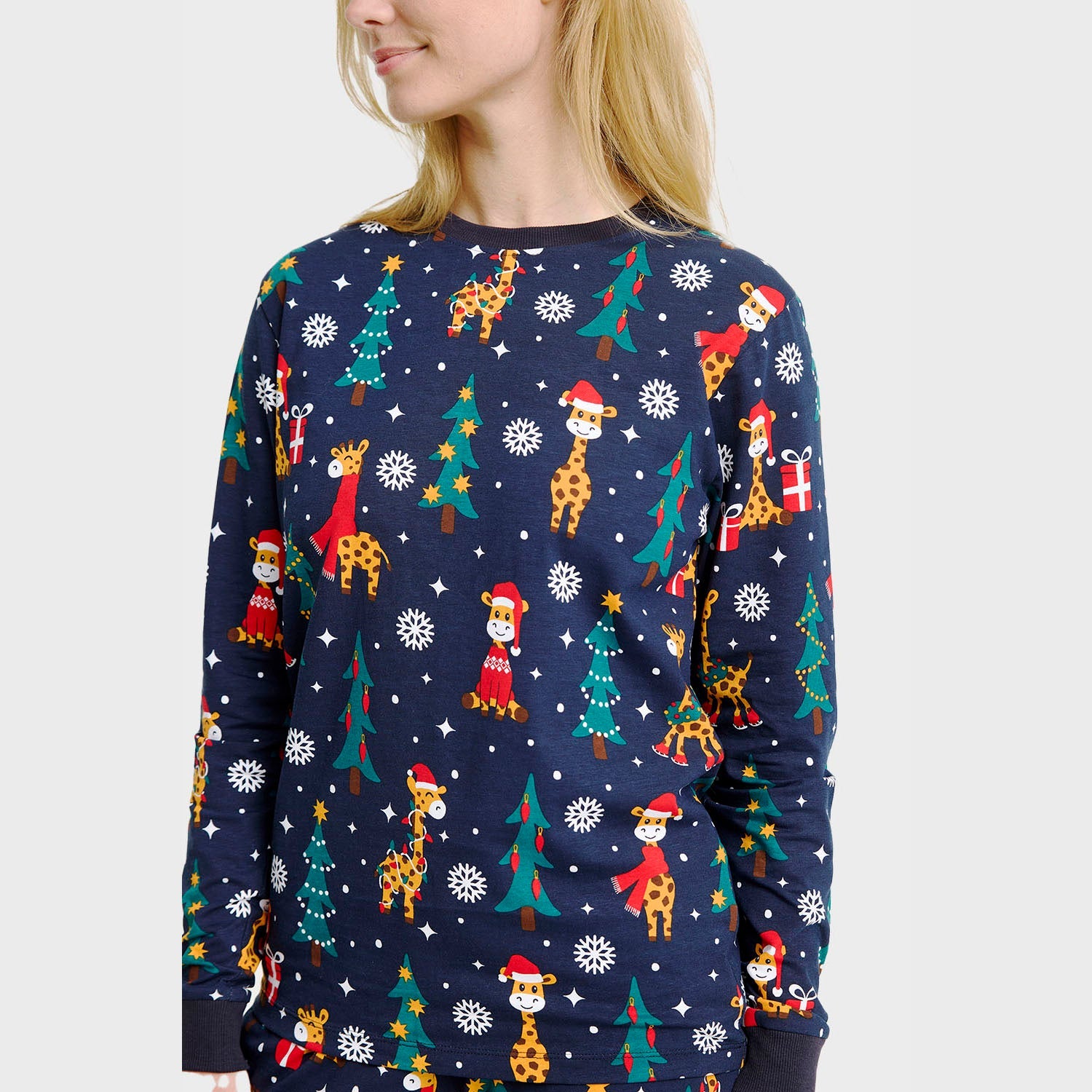 Giraff julpyjamas – Dam