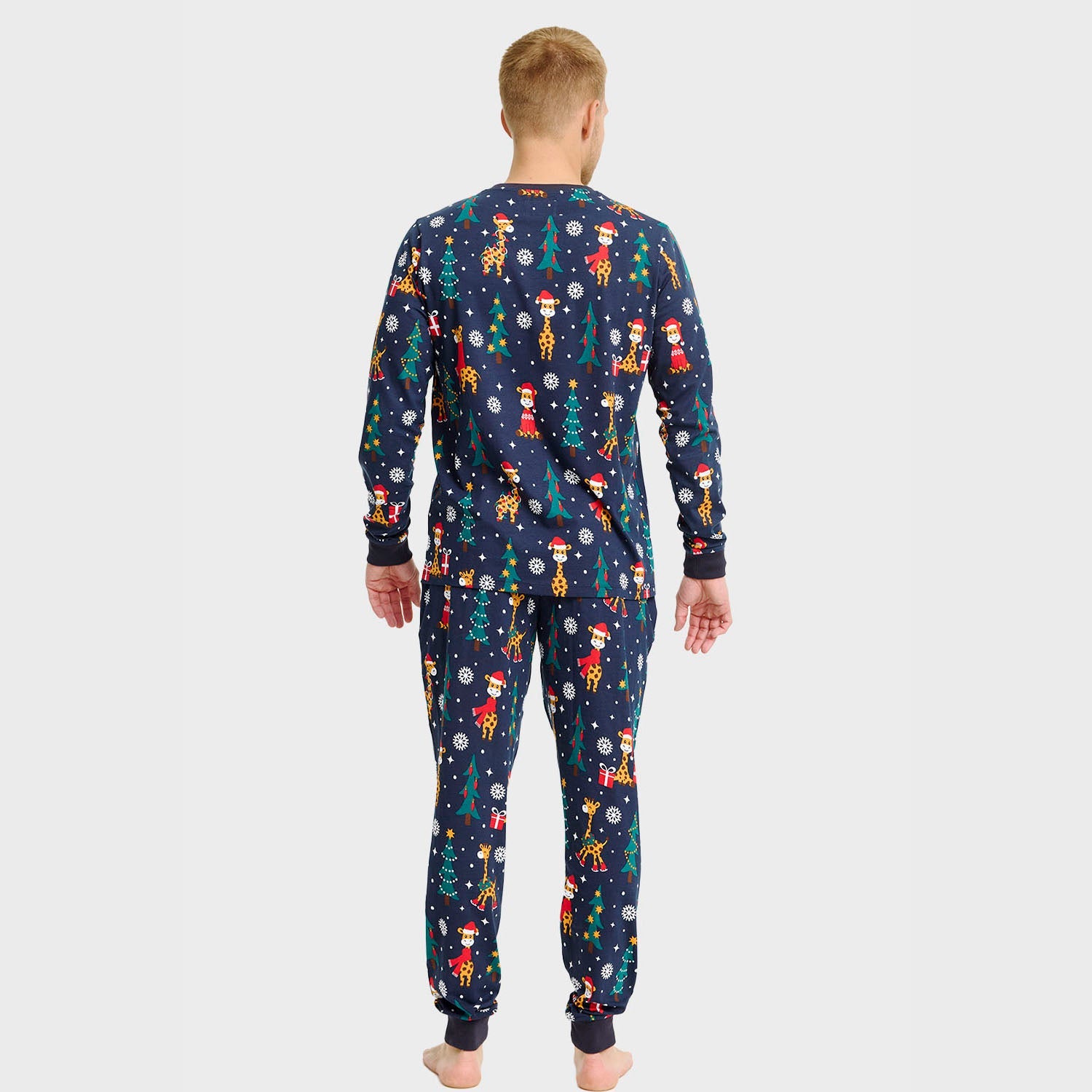 Giraff julpyjamas – Herr