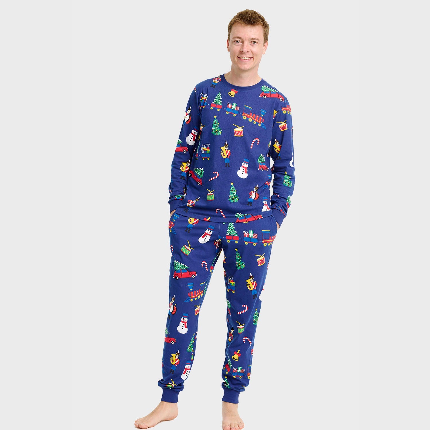 Christmas Toys julpyjamas – Herr