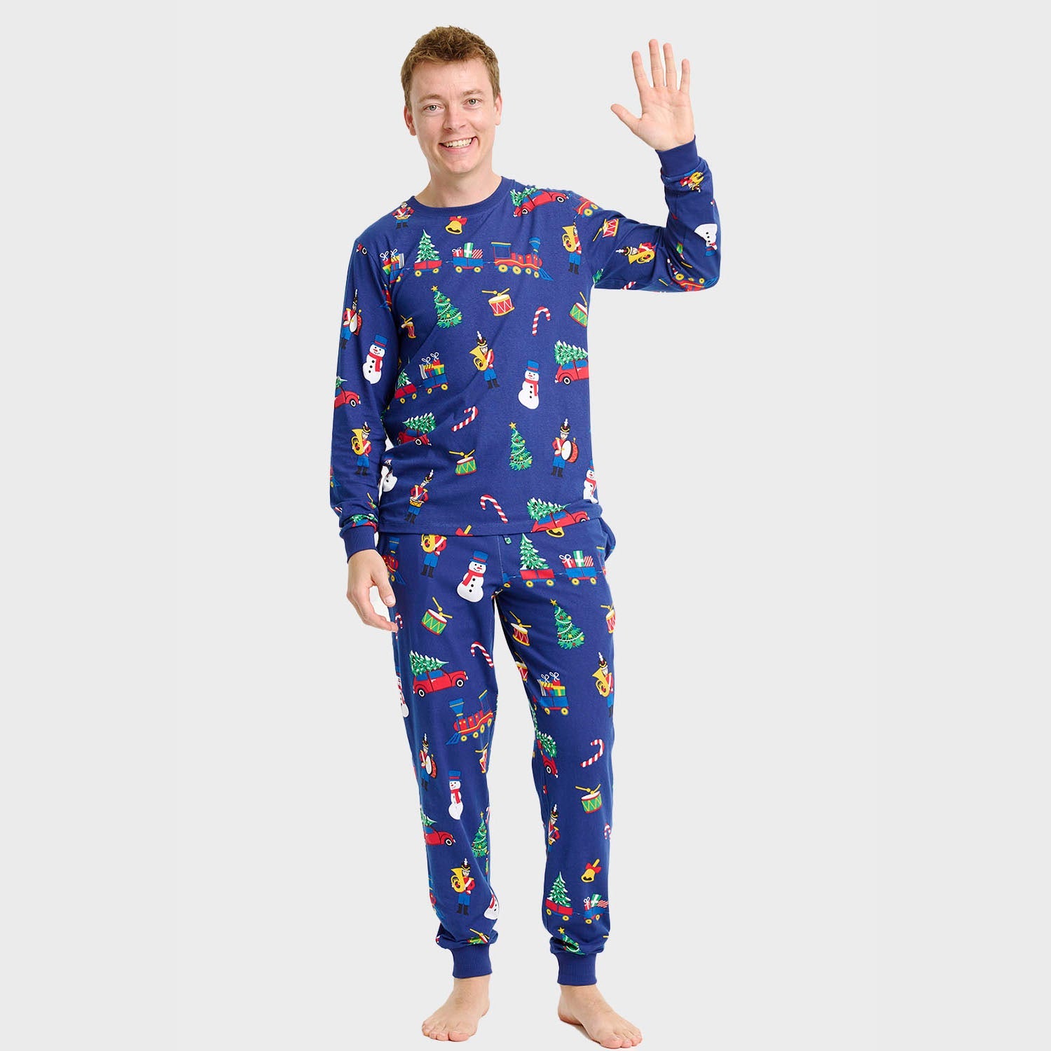 Christmas Toys julpyjamas – Herr