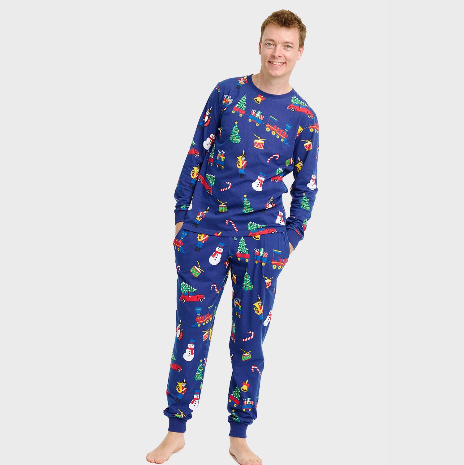Christmas Toys julpyjamas – Herr