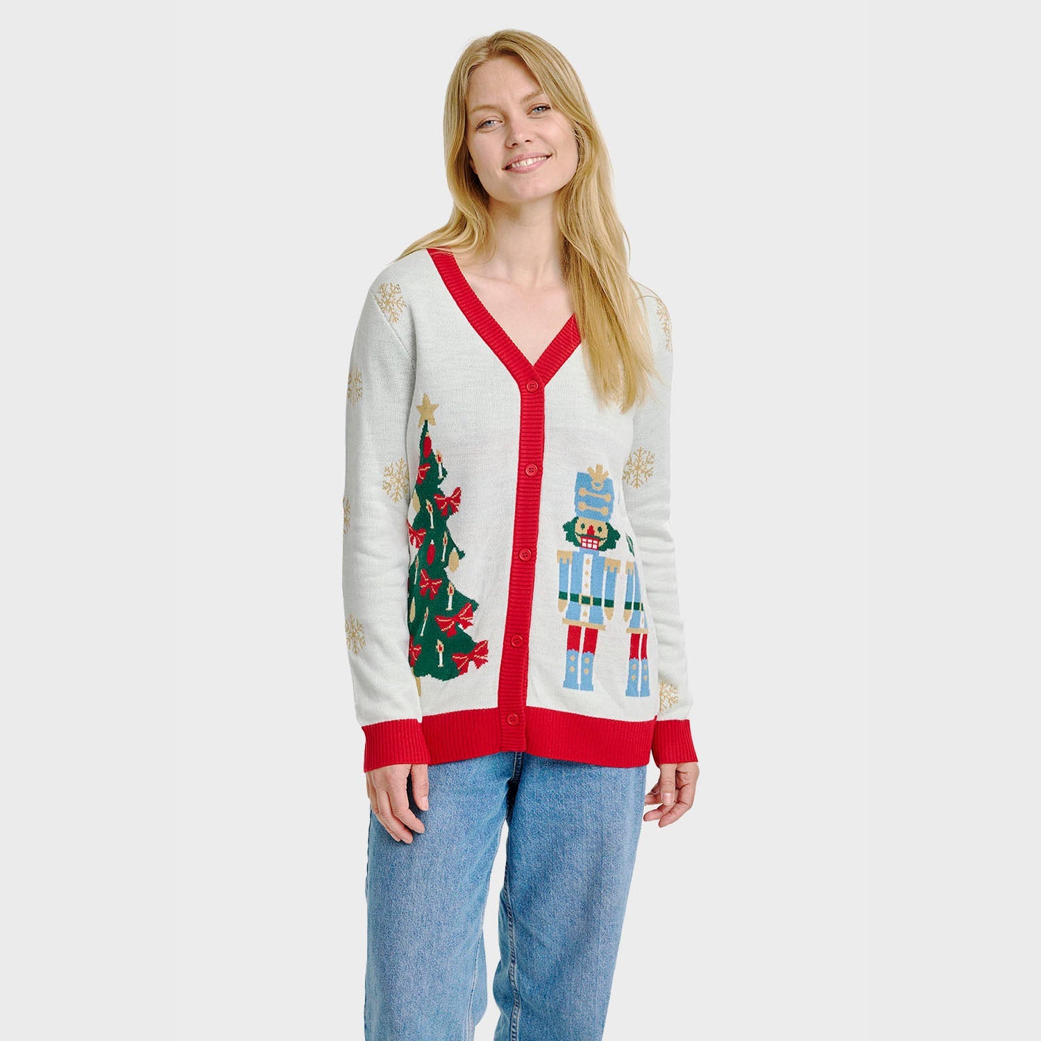 The Nutcracker julcardigan – Dam