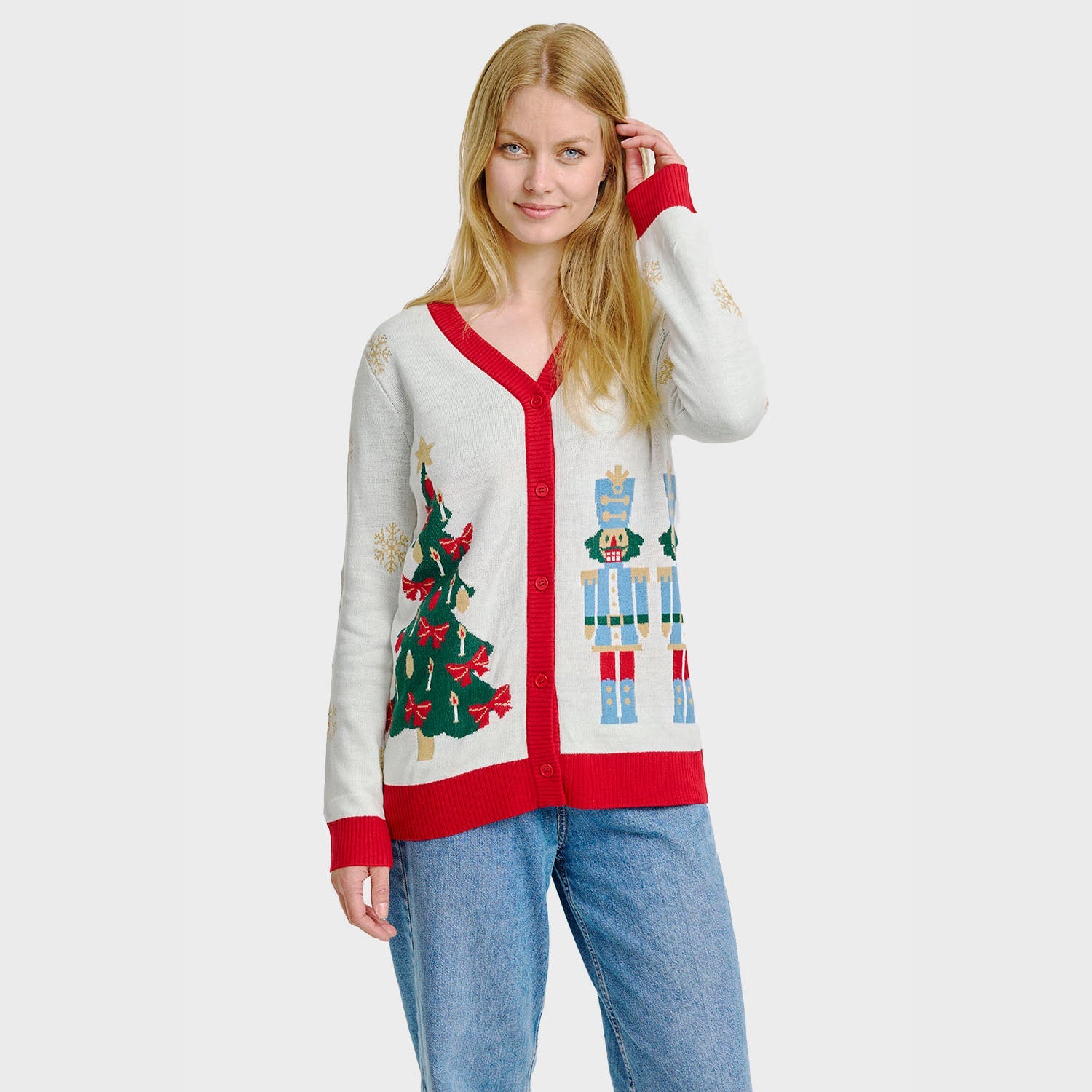 The Nutcracker julcardigan – Dam