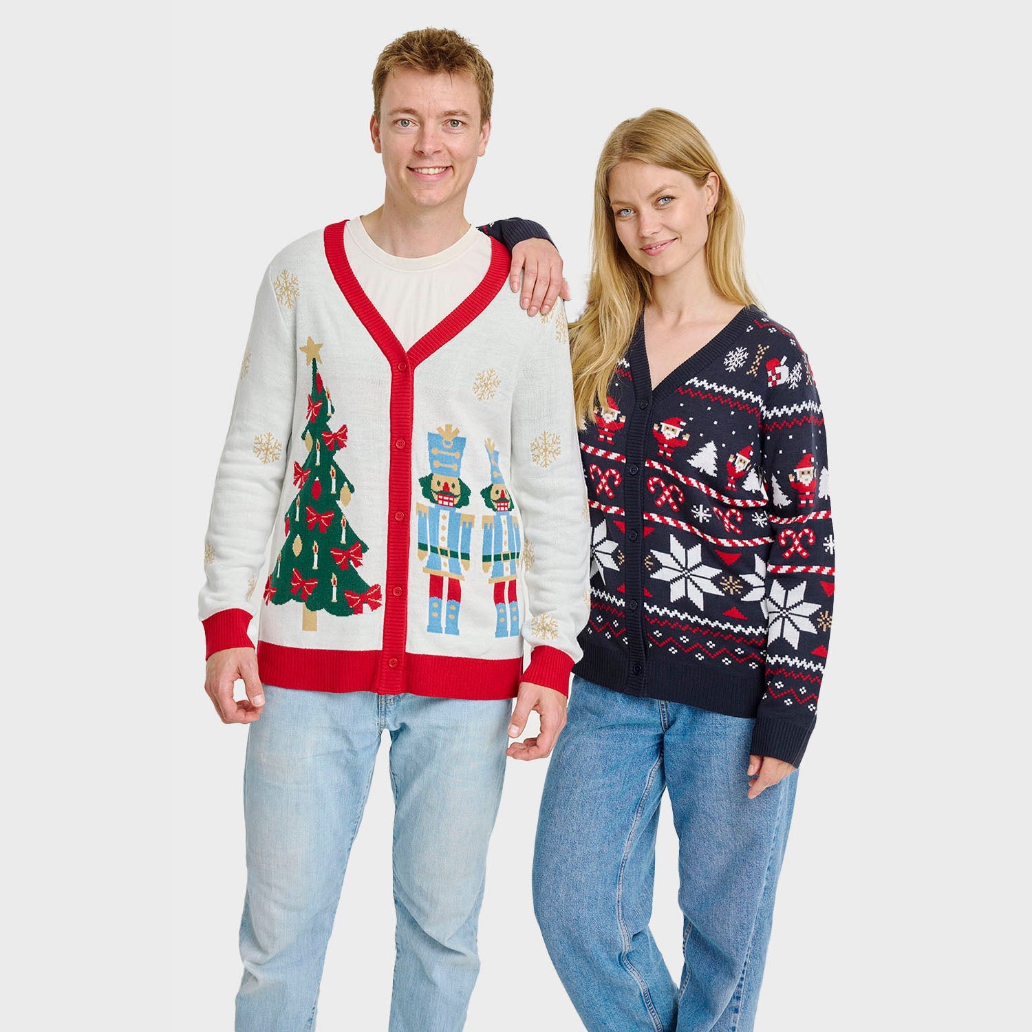 Santa’s julcardigan – Dam