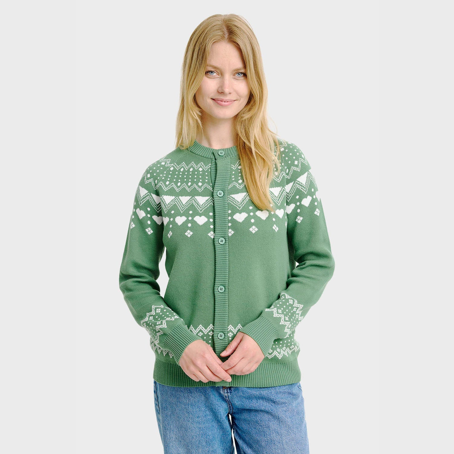 Enkel cardigan – Dam