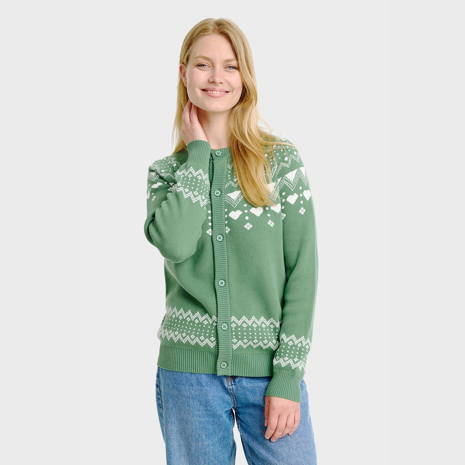 Enkel cardigan – Dam