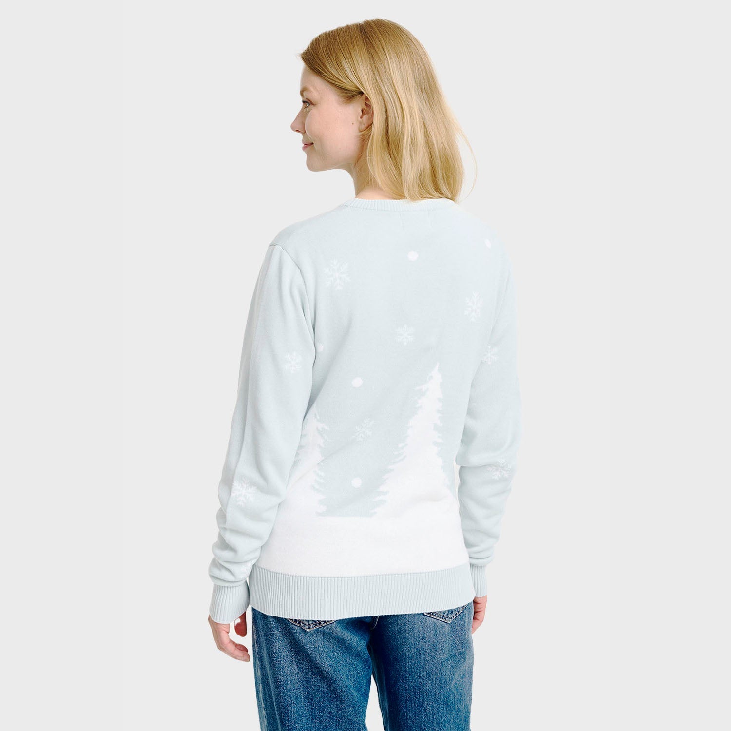 Söt pingvin jultröja – Dam