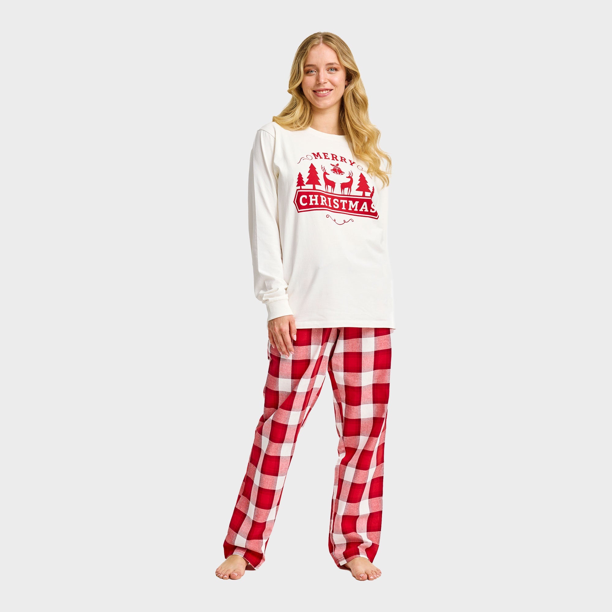 Merry Christmas Flanell-Pyjamas - Dam