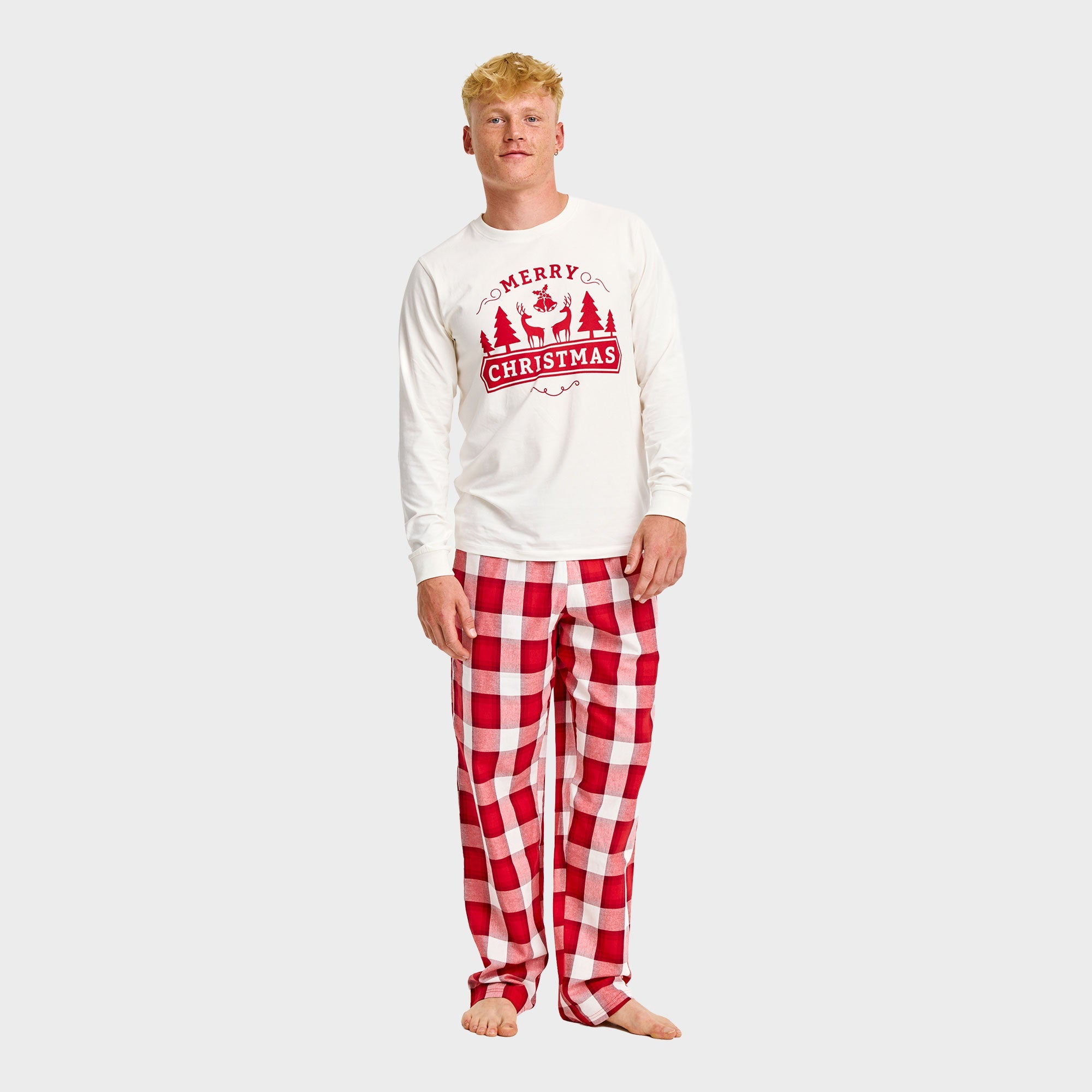 Merry Christmas Flanell-Pyjamas - Herr