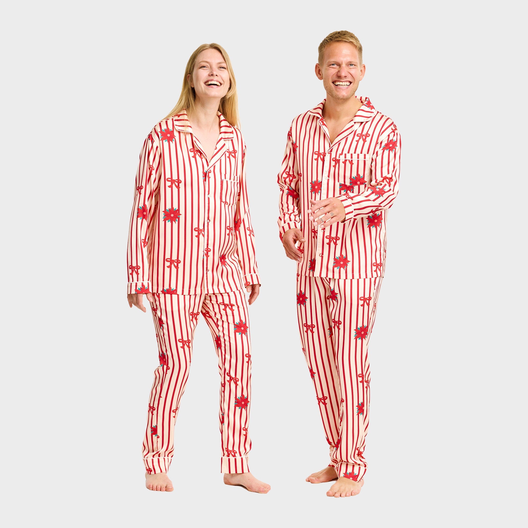 Satinpyjamas – Herr