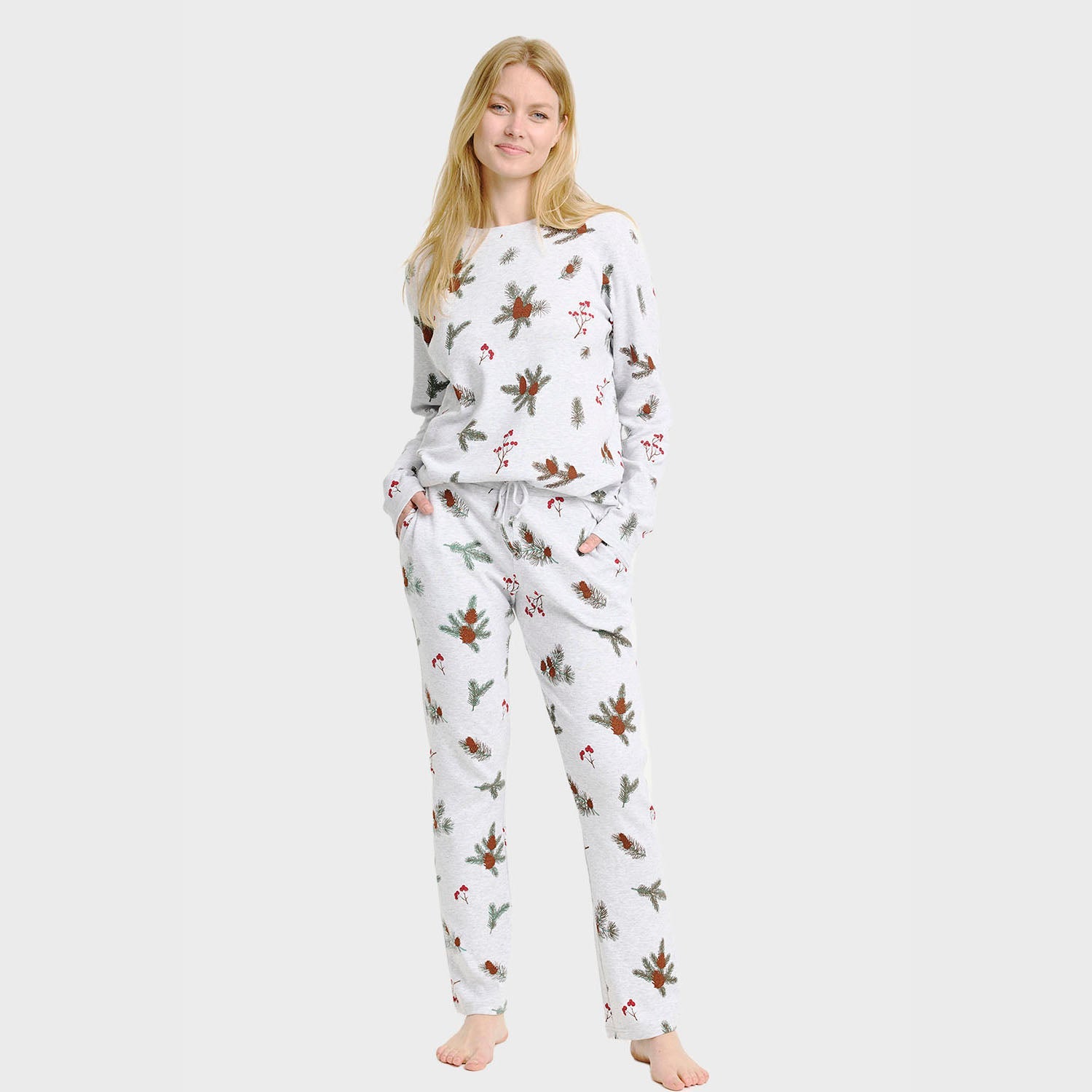 Ribbade pyjamas – Dam