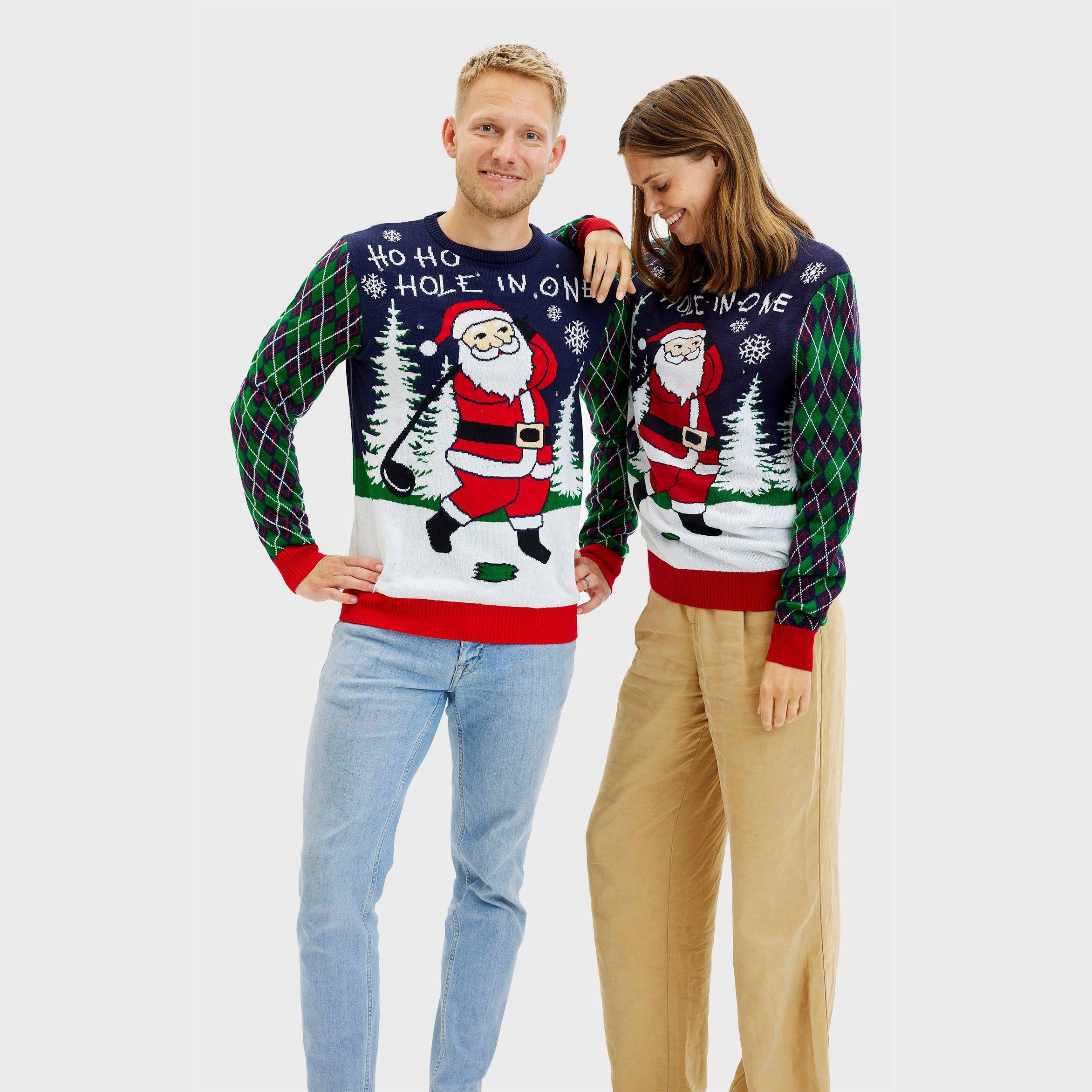 Ho Ho Hole In One Jultröjan - Herr