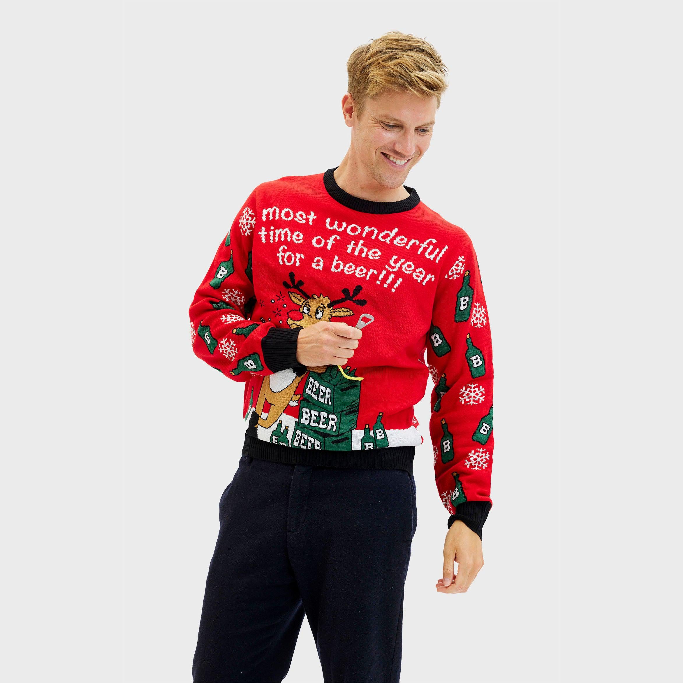 Most Wonderful Time Röd - Herr