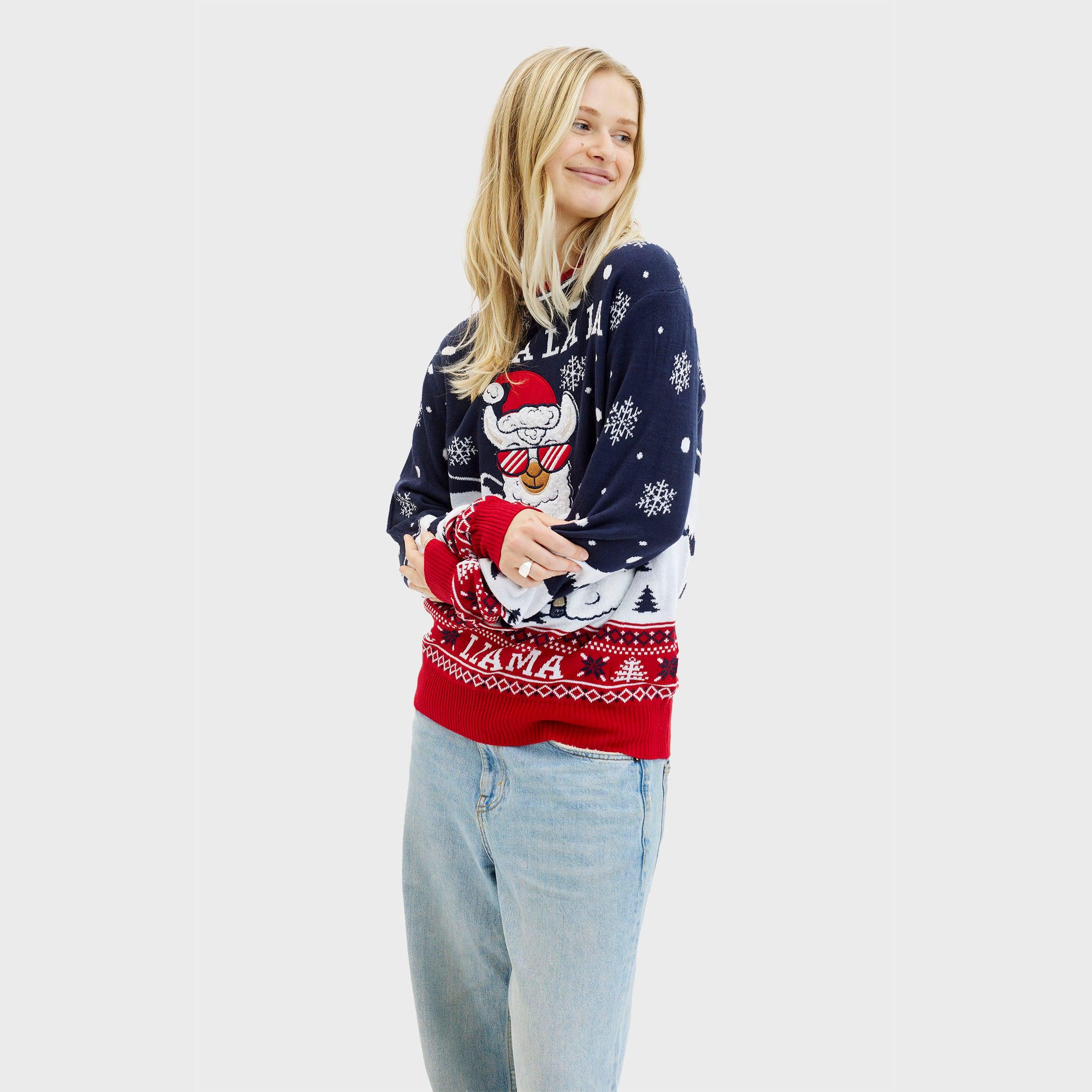 Fa La La La Llama Sweater - Dam