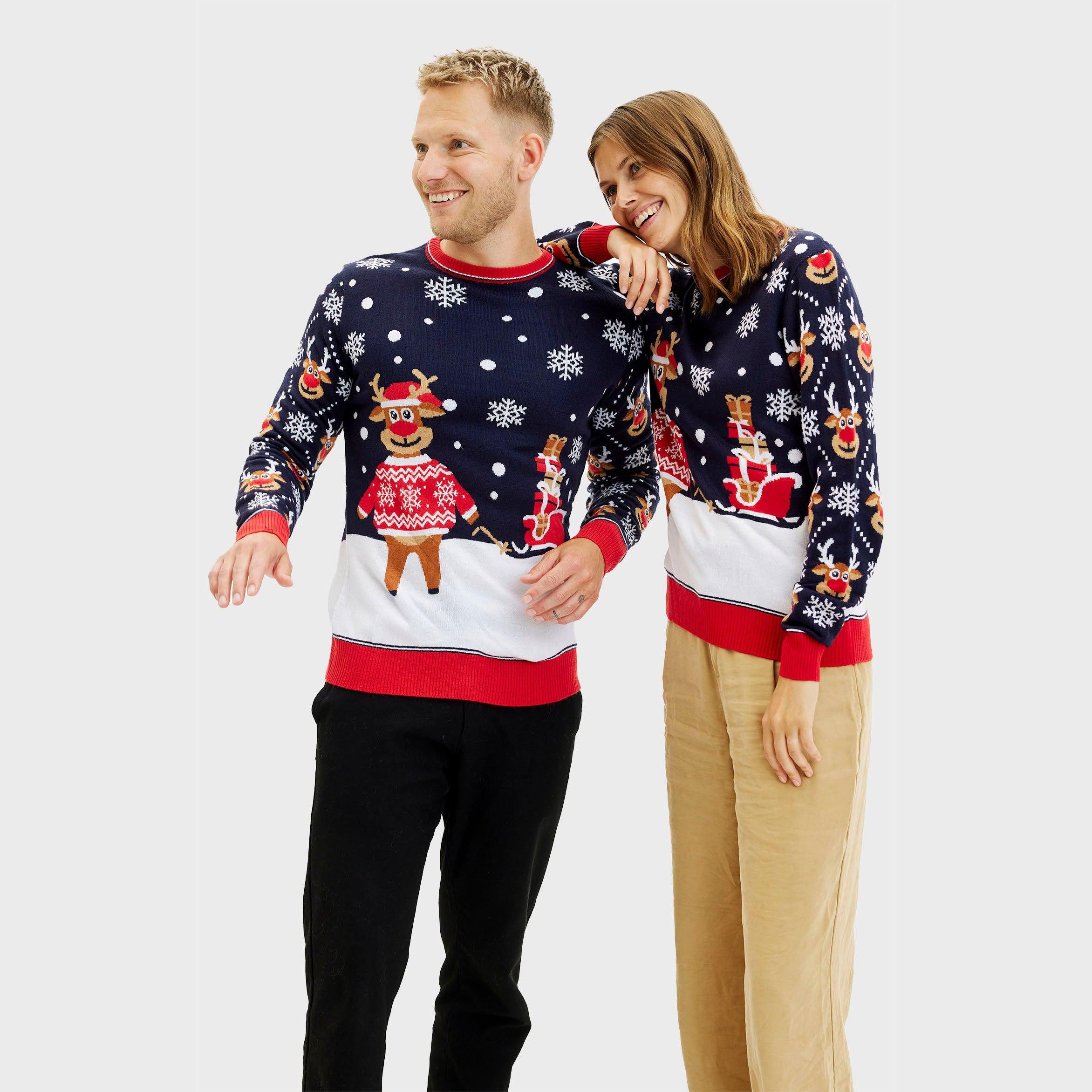 The Bringing Christmas Gifts Sweater - Herr