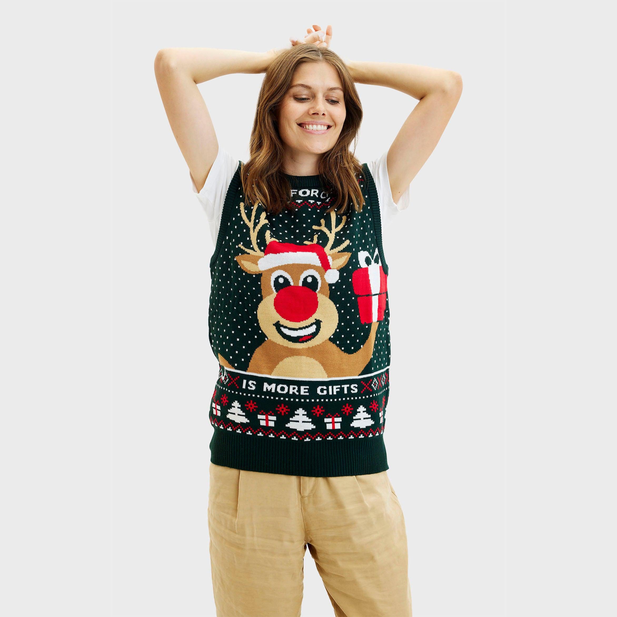 Rudolphs Christmas Vest - Dam