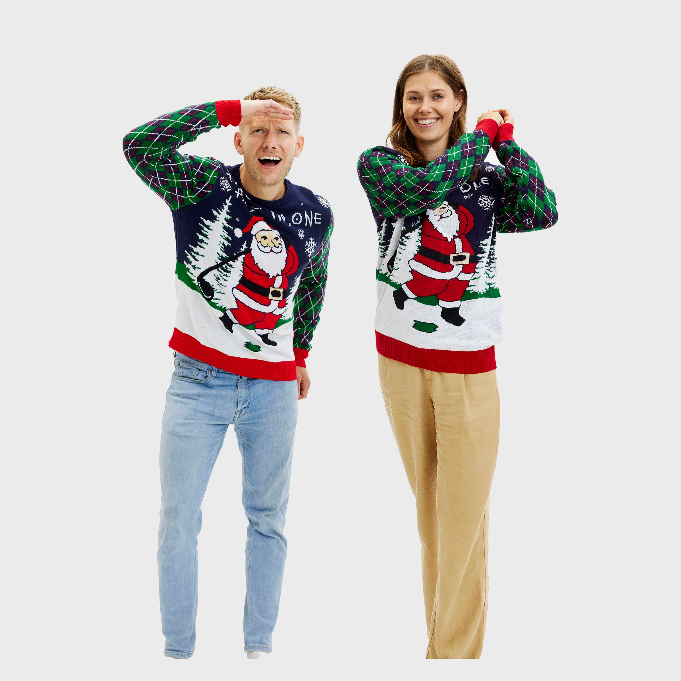 Ho Ho Hole In One Jultröjan - Dam