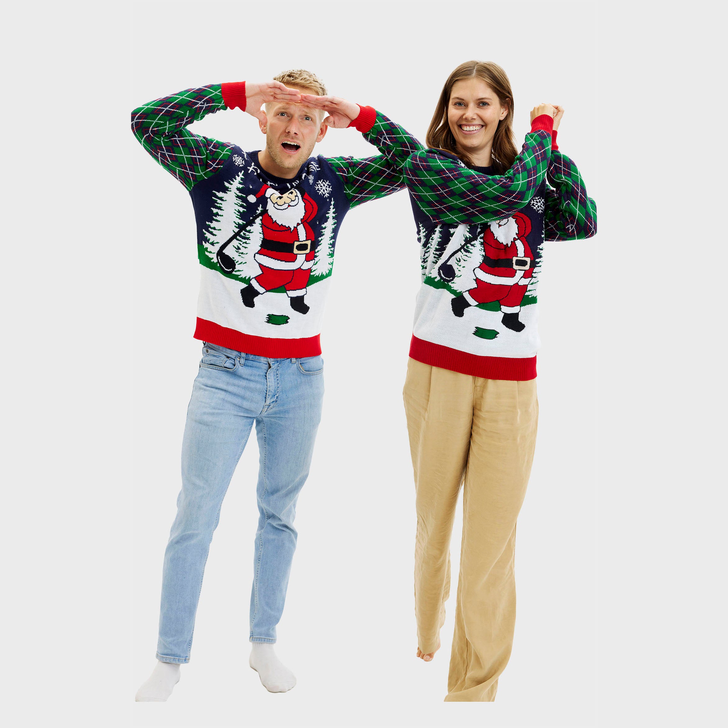 Ho Ho Hole In One Jultröjan - Dam